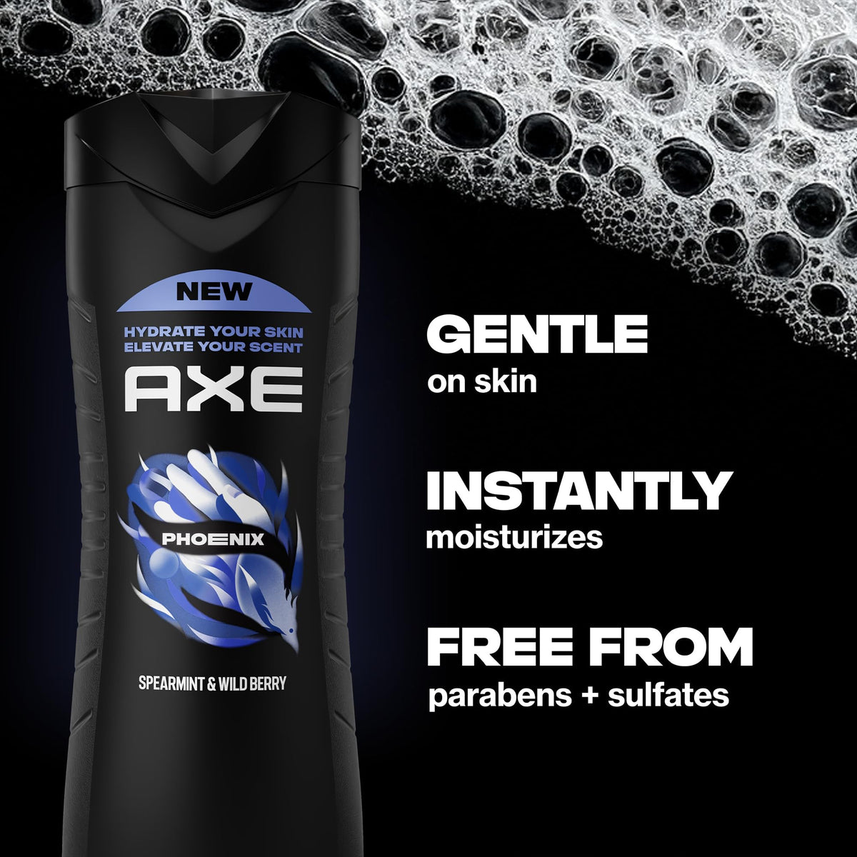 AXE Phoenix Men s Body Care Set Body Wash Antiperspirant - AXE Official Imagery - 5