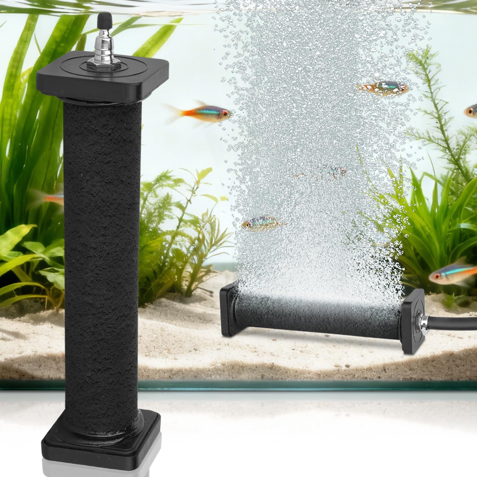 AquaMiracle New Innovative Rubber Air Stone | Air Bubbler | Oxyge - AquaMiracle Official Product View 8