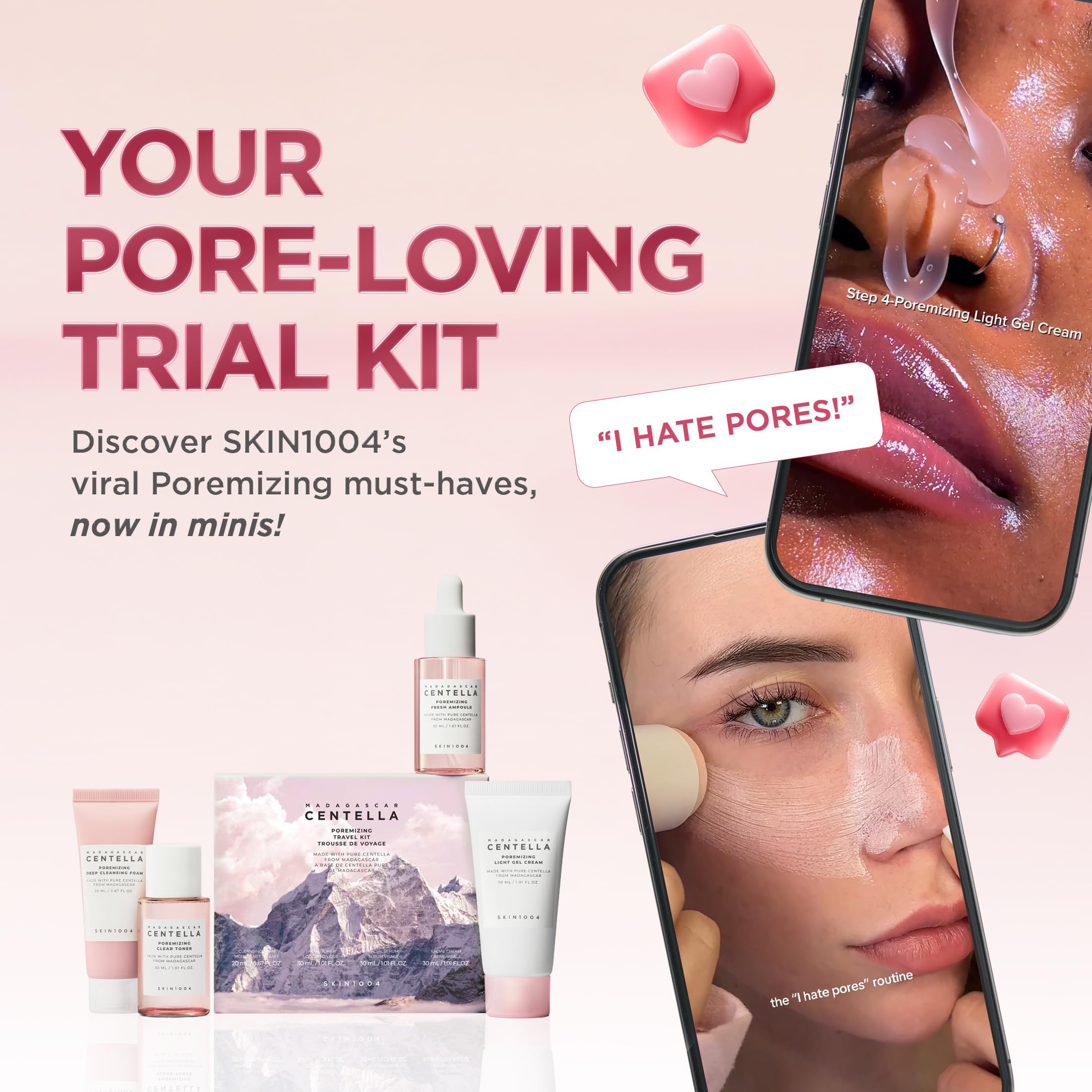 SKIN1004 Madagascar Centella Poremizing Travel Kit - SKIN1004 Official Imagery - 3