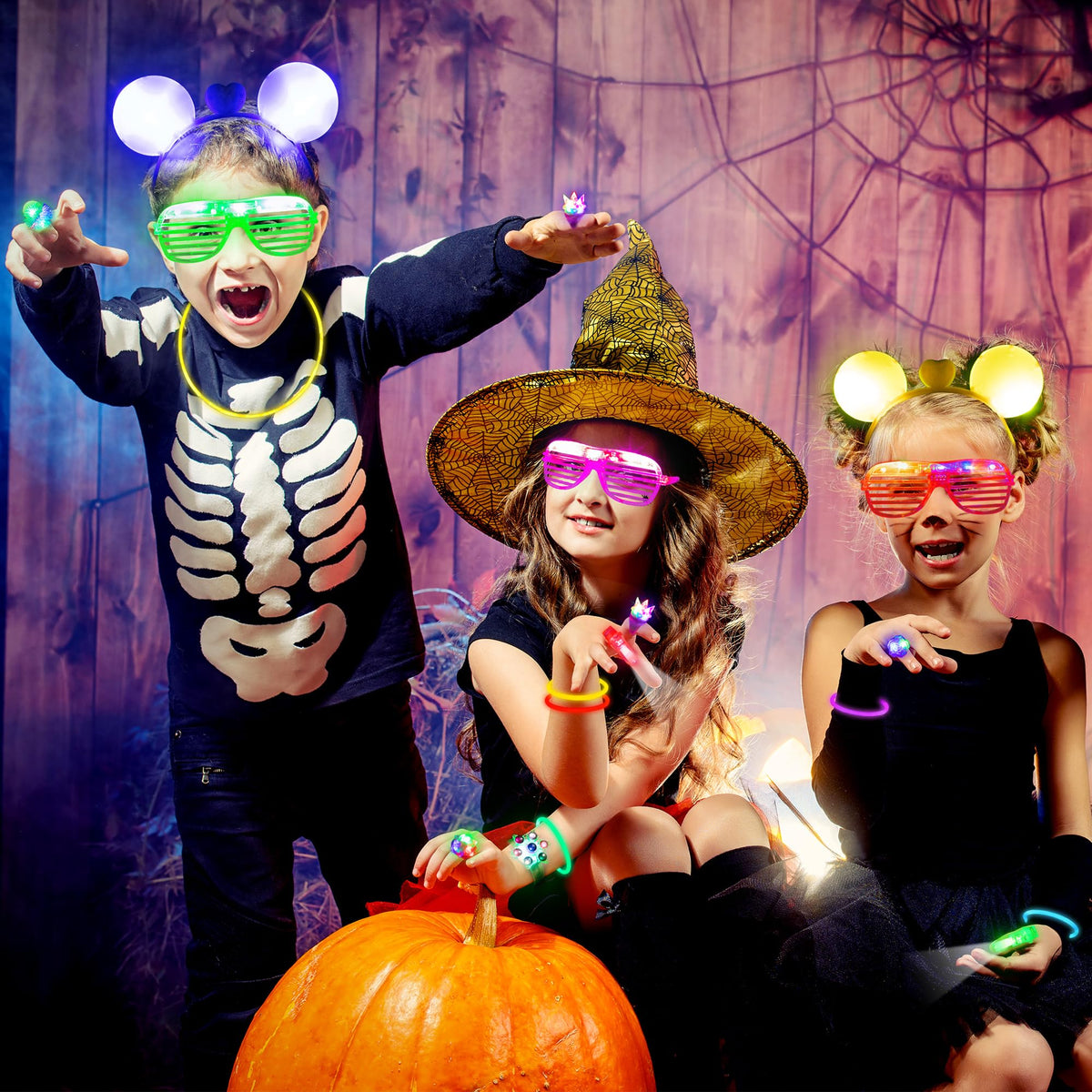 Mocoosy Glow in the Dark Party Supplies for Kids Halloween - Mocoosy Official Imagery - 7