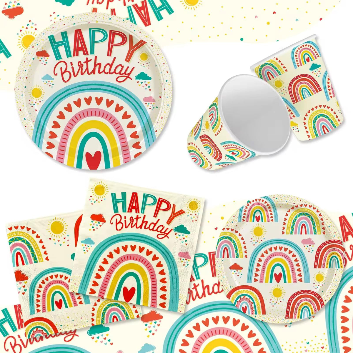All in One Birthday Party Supplies Set Premium Complete - Party Ready Official Imagery - 7