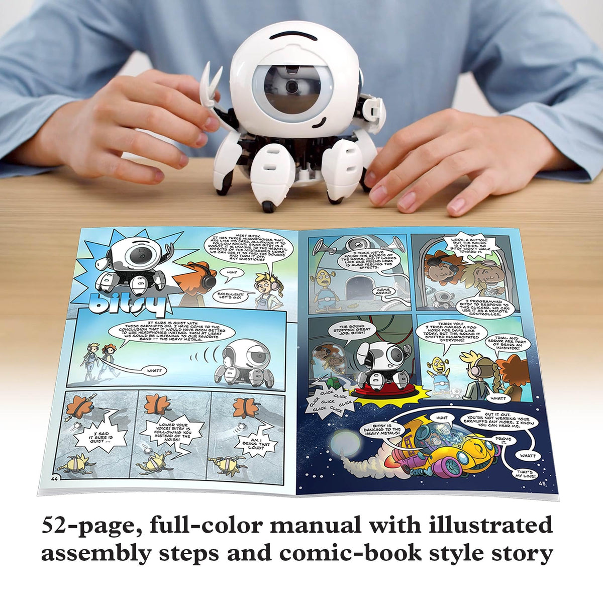 Thames Kosmos Hero Sound Sensing Robot STEM Experiment Kit - Premium Selection Official Imagery - 6