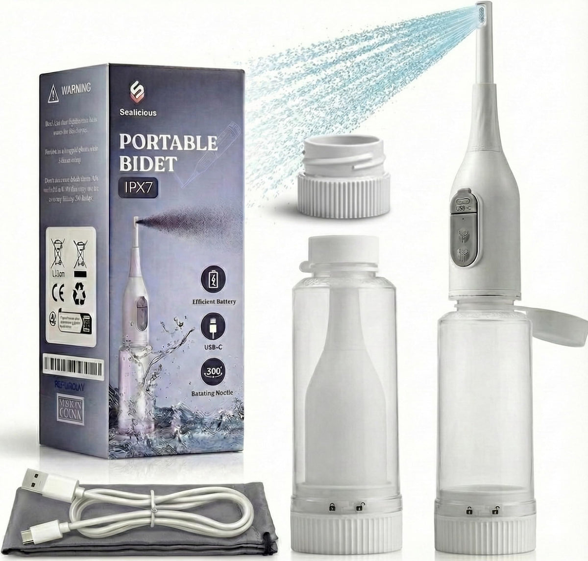 Portable Bidet for Travel - Sealicious Official Imagery - 2