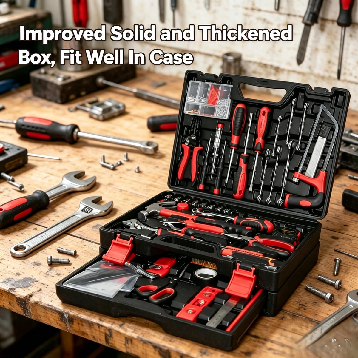 578pc Basic Tool Kit For Home Home Tool Kit Multi Tool Set - NEBICALS Official Imagery - 5