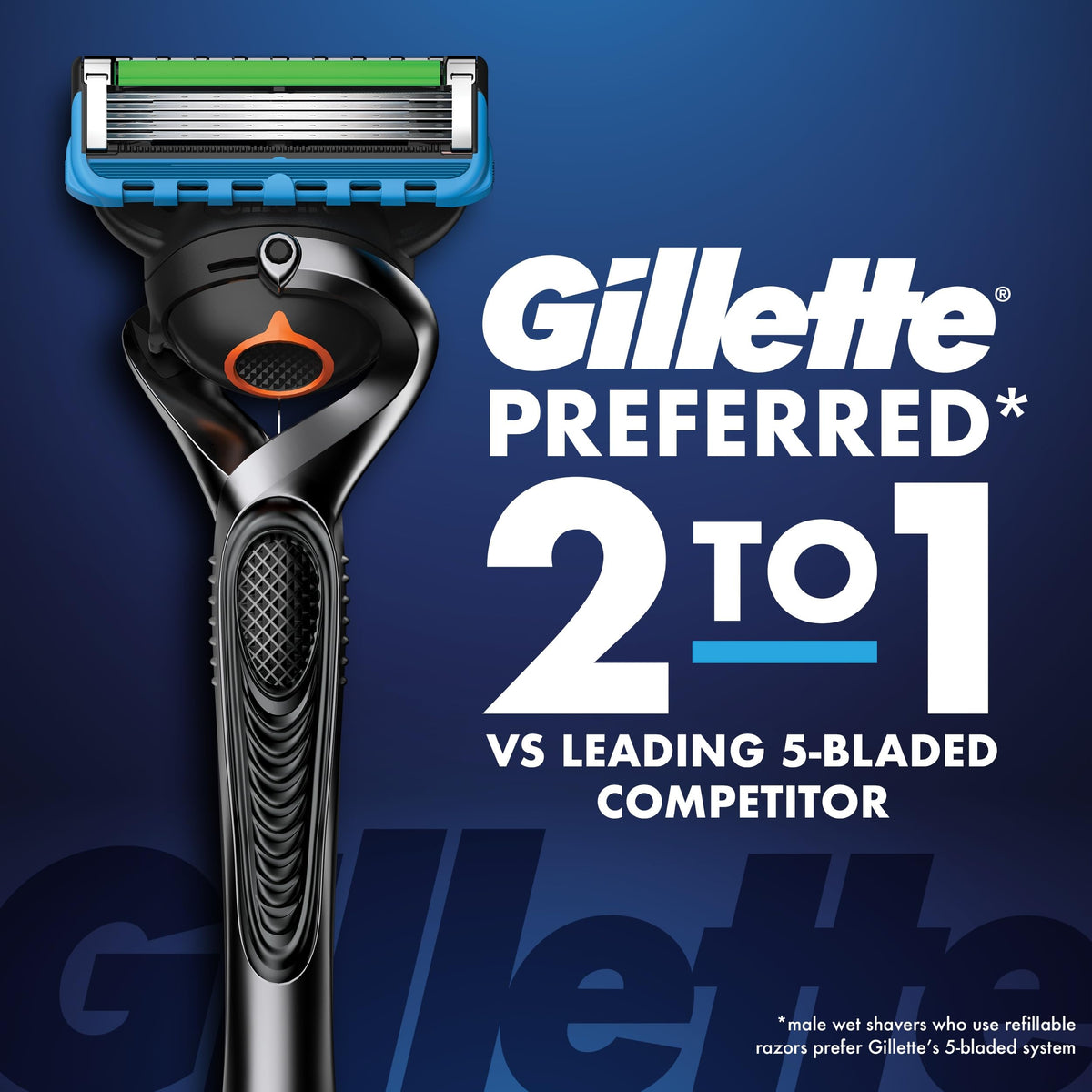 Gillette Fusion ProGlide Shaving Razor for Men 1 Handle 4 - Gillette Official Imagery - 3