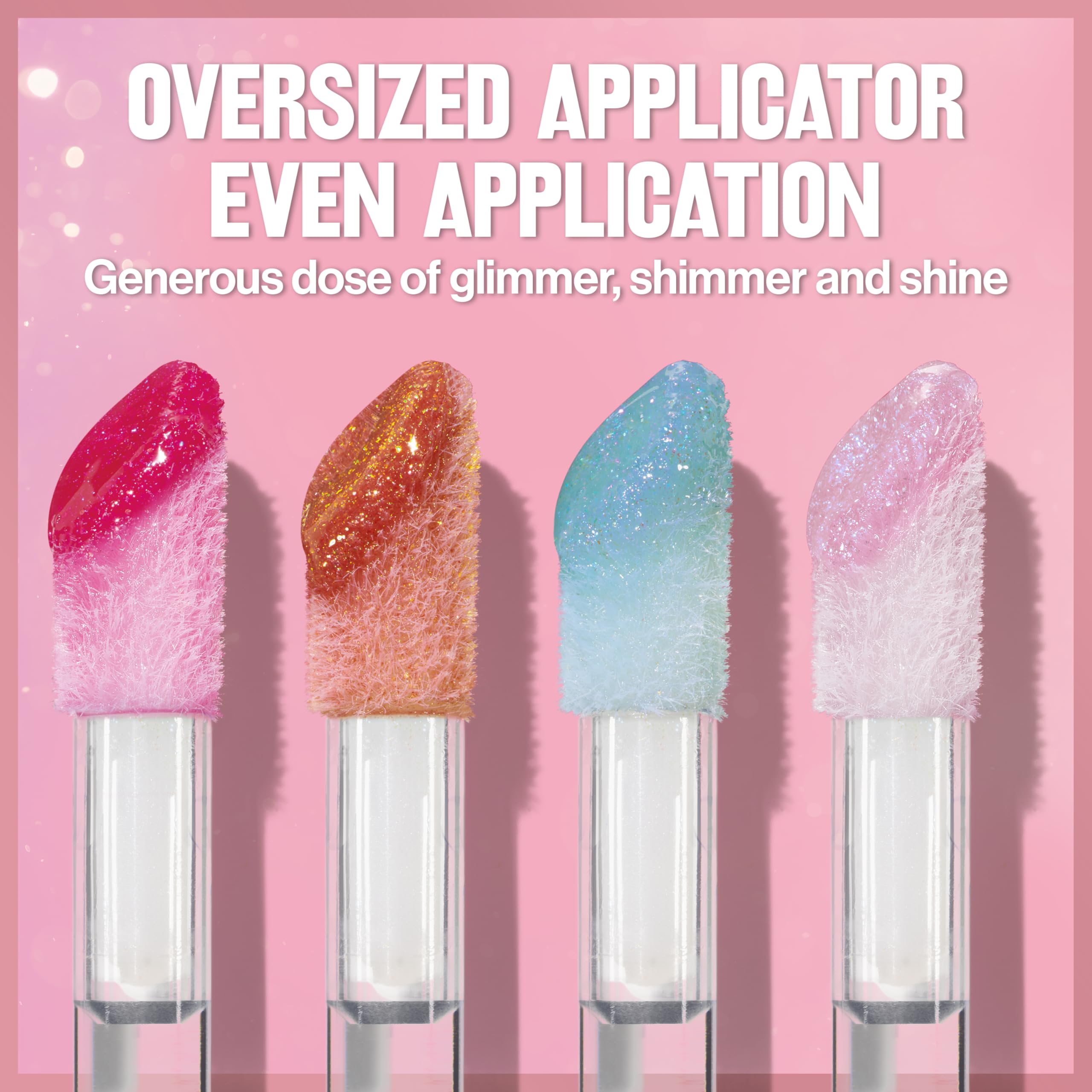 REVLON Super Lustrous Glimmer Gloss, 009 Razz Beamy, 0.13 fl oz - View 7
