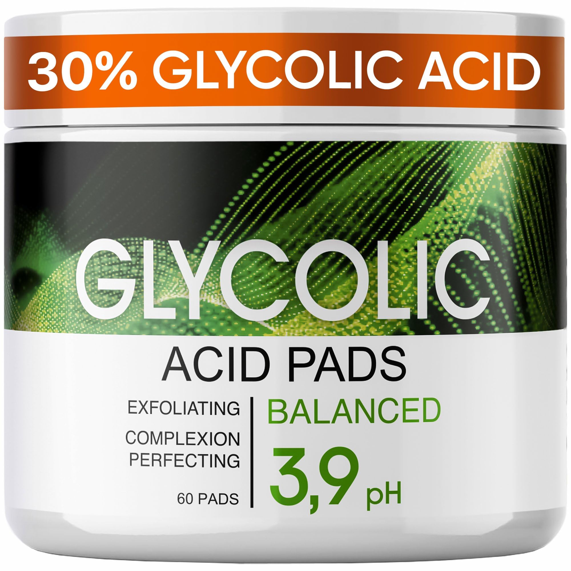 Glycolic Acid Resurfacing Pads - Facial Exfoliating Peel for - Product Imagery