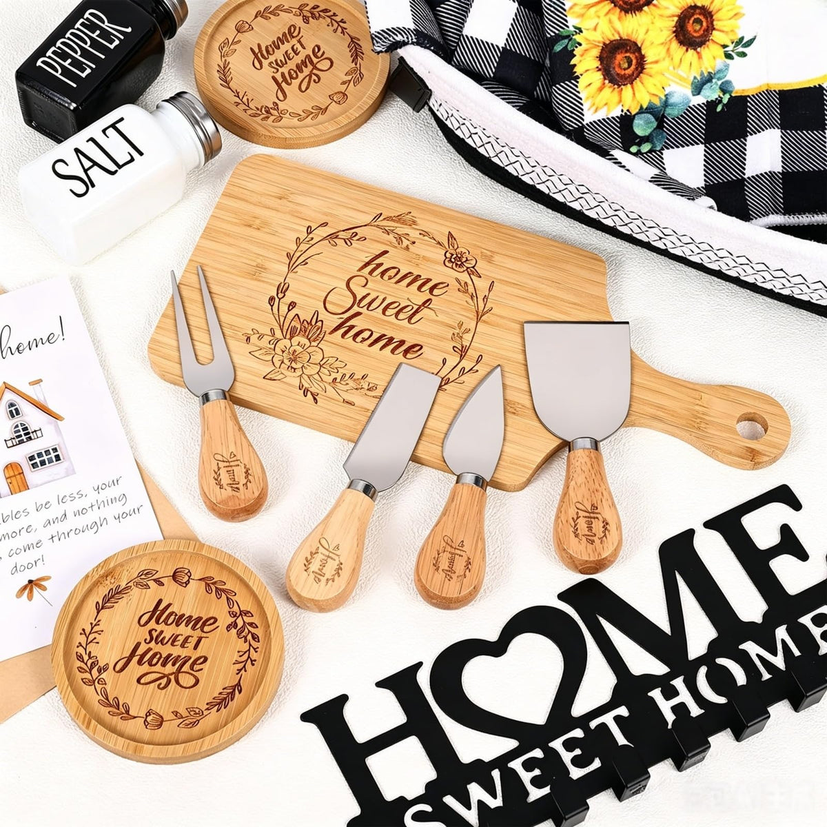 14 Pcs House Warming Gift New Home New House Gift Basket - MEPIG Official Imagery - 8