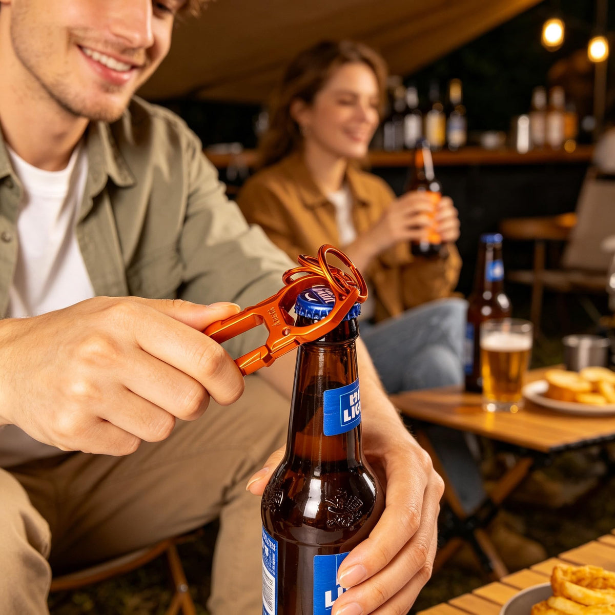 Carabiner Car Key Chains Bottle opener Tactical keychains - Ainsisk Official Imagery - 5