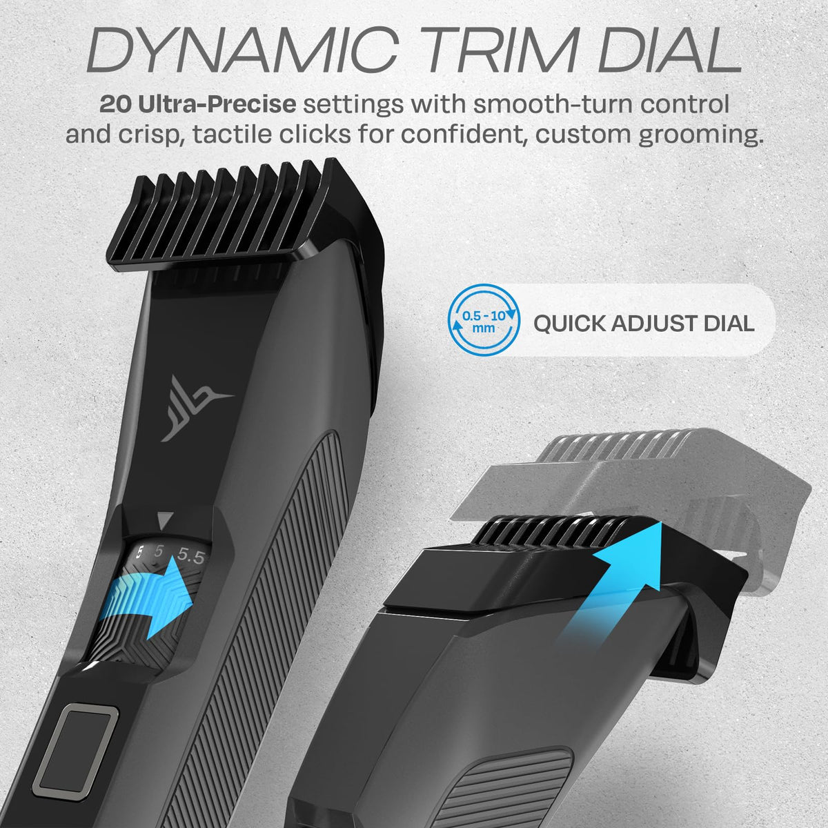 HUMMINGBIRD MK14 BeardMaster Premium Beard Trimmer for Men - HUMMINGBIRD Official Imagery - 3