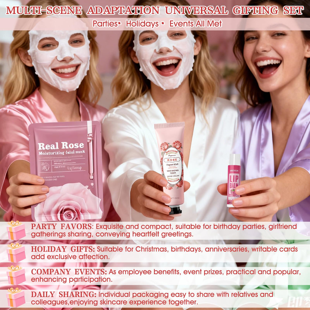 JAOJAO 84PCS Spa Party Supplies for Women Spa Party Favors - JAOJAO Official Imagery - 8