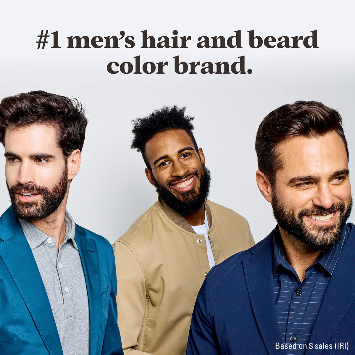 JUST FOR MEN Mustache Beard Dye Keratin Dark Brown M 45 - Just for Men Official Imagery - 6