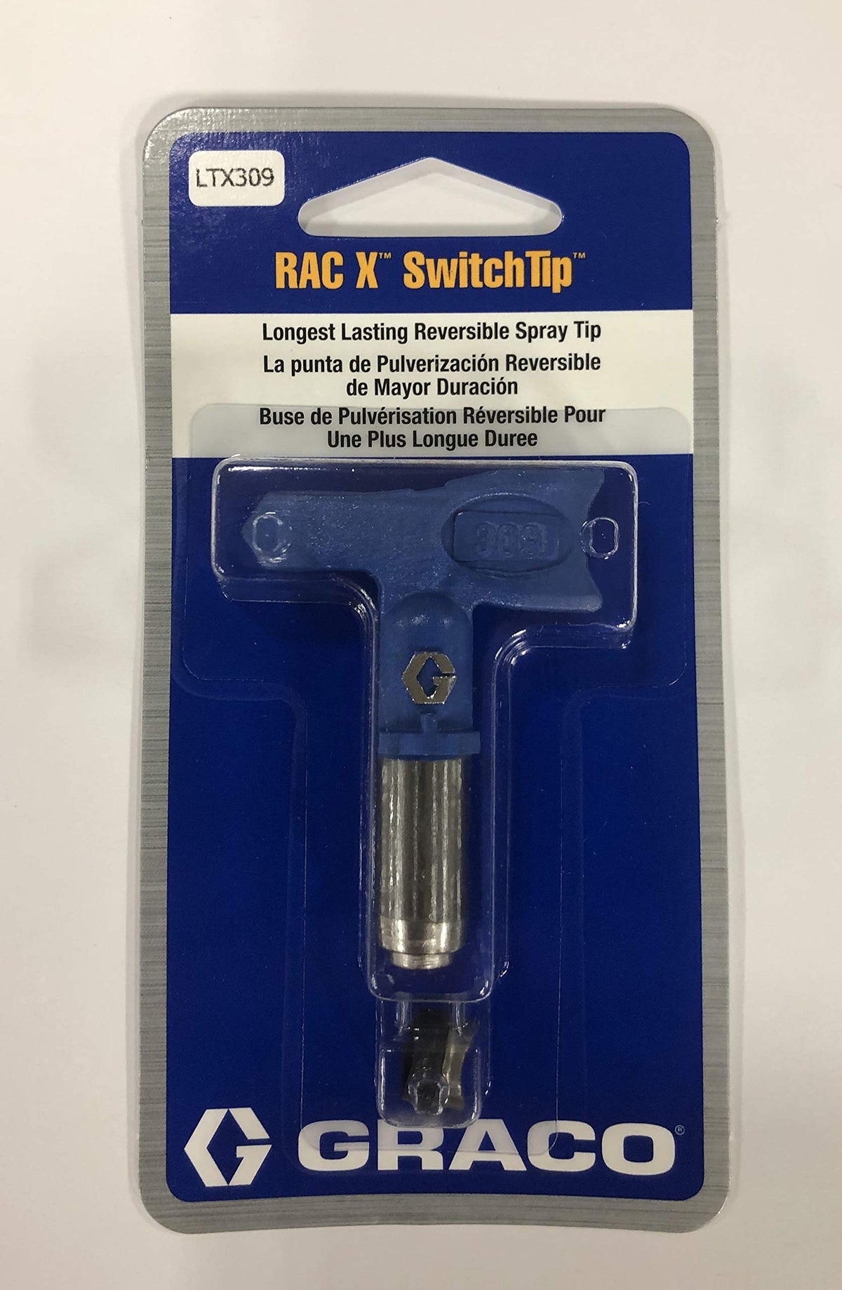 Graco LTX309 Rac X Reversible Sprayer Spray Tip 309 - Premium Selection Official Imagery - 2