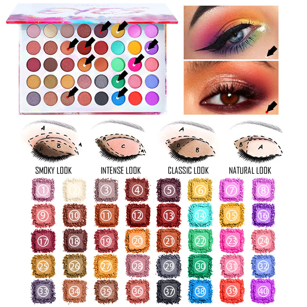 FantasyDay All In One Makeup Kit Xmas Full Makeup Gift Set - FantasyDay Official Imagery - 6