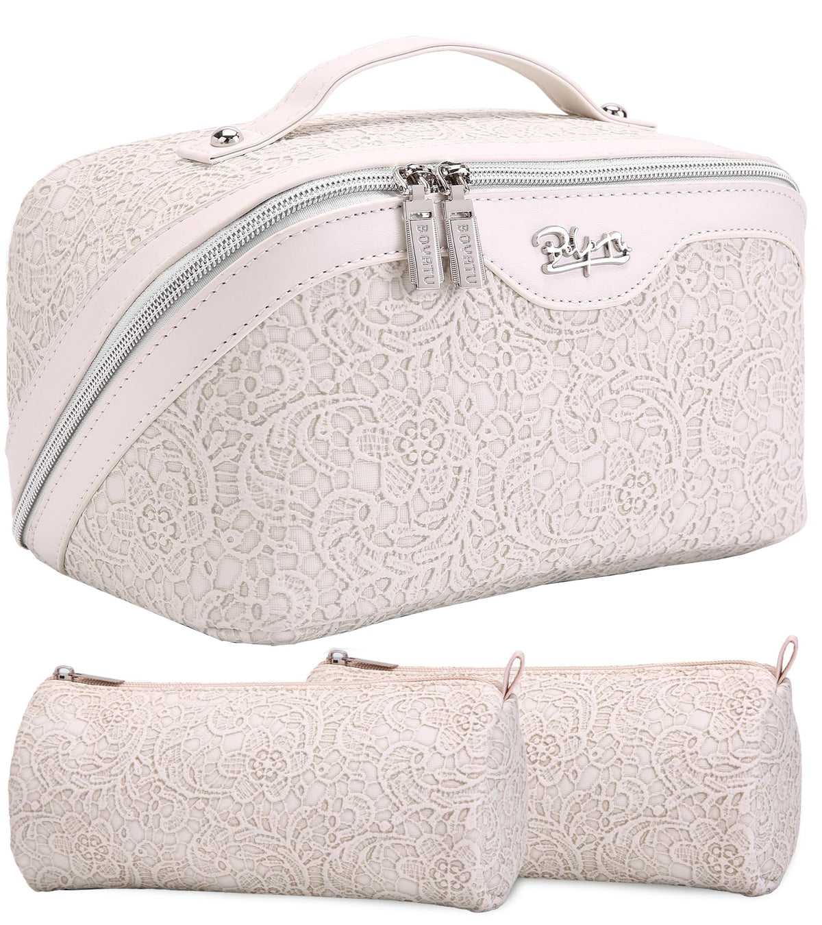 BOYATU Travel Makeup Bags Cosmetic Organizer Bag 3 Pcs Set - BOYATU Official Imagery - 2