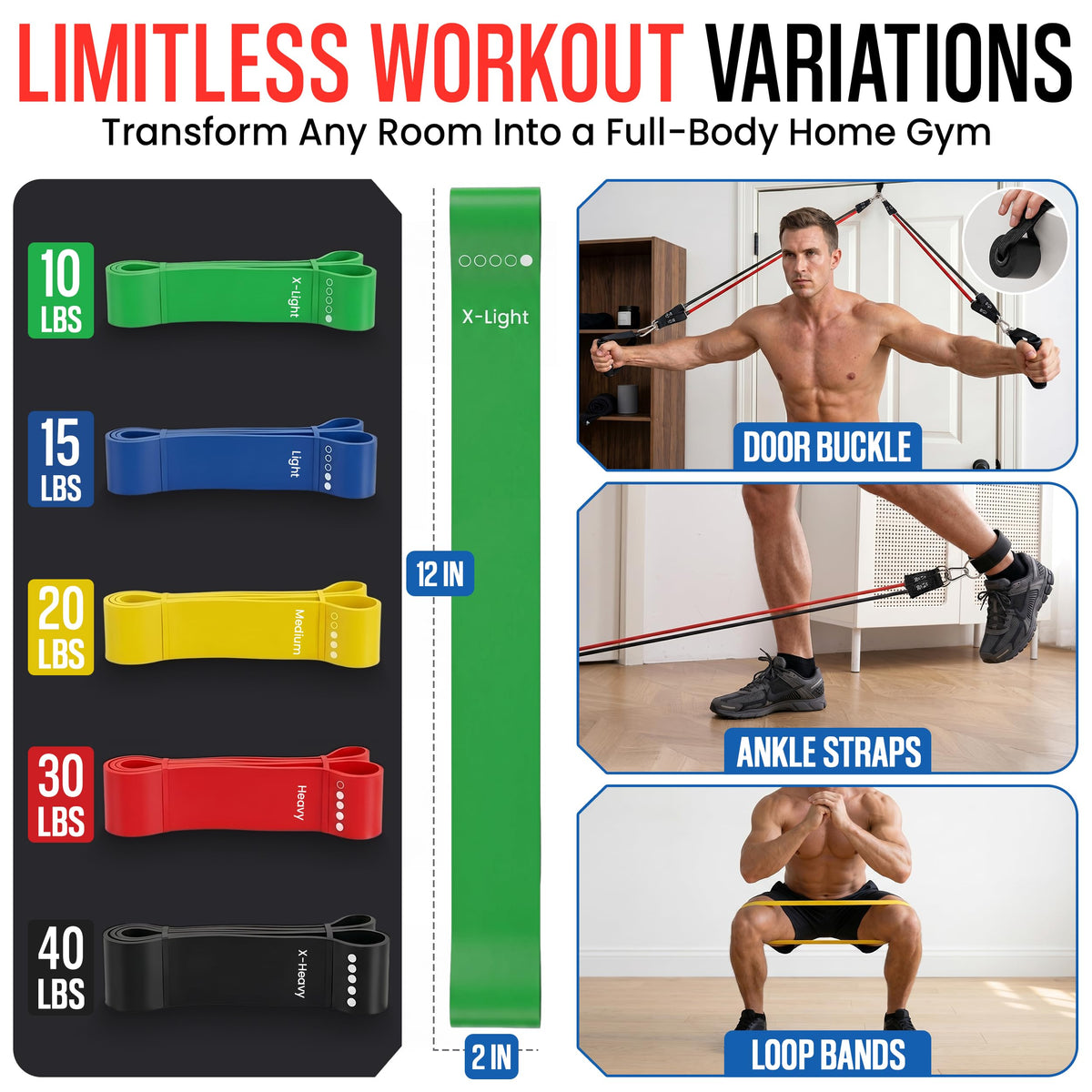 Portable Push Up Board Gym Kit 25 in 1 Foldable Push Up - ELIKNAZ Official Imagery - 6