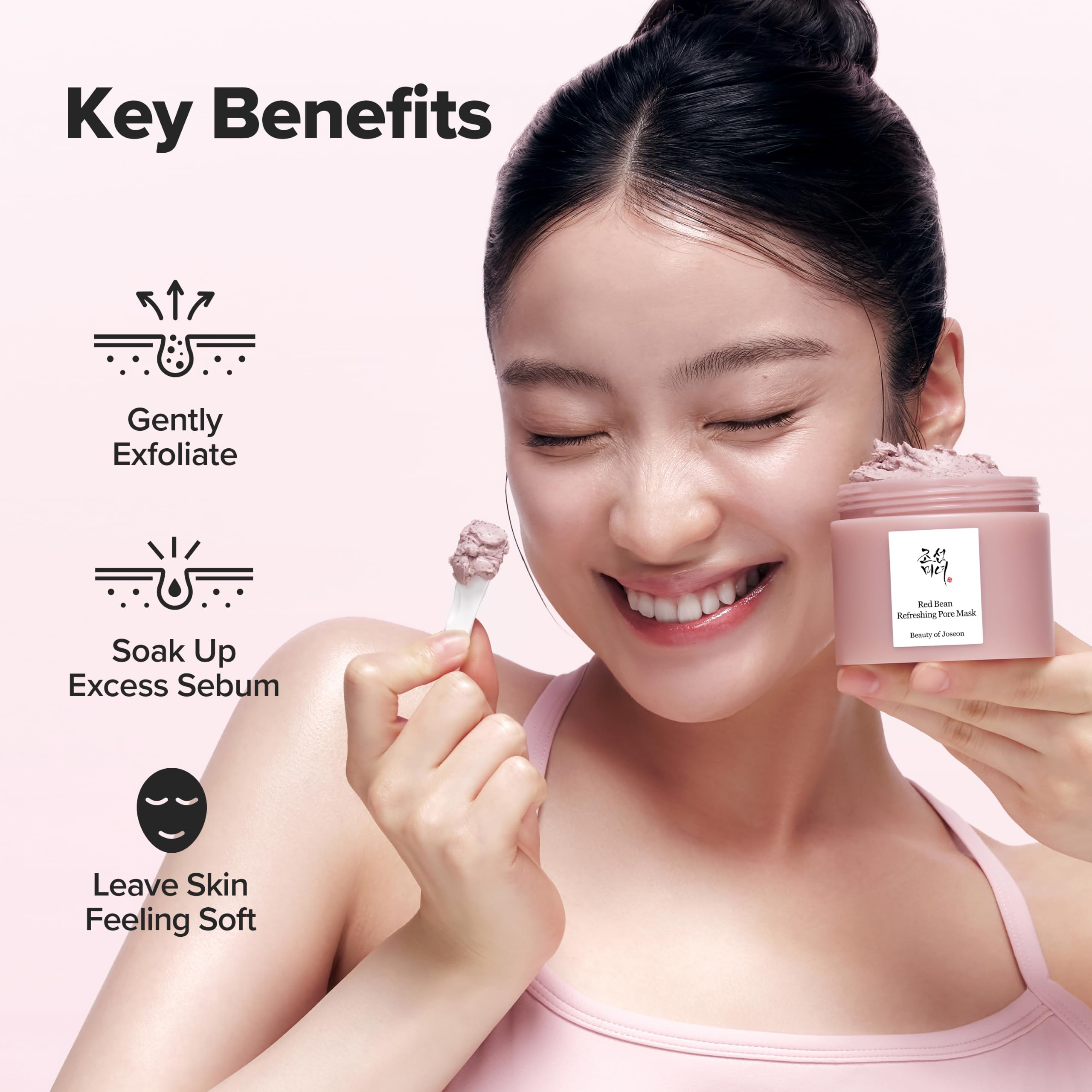 Beauty of Joseon Red Bean Pore Refreshing Mask Mud Cream - Beauty of Joseon