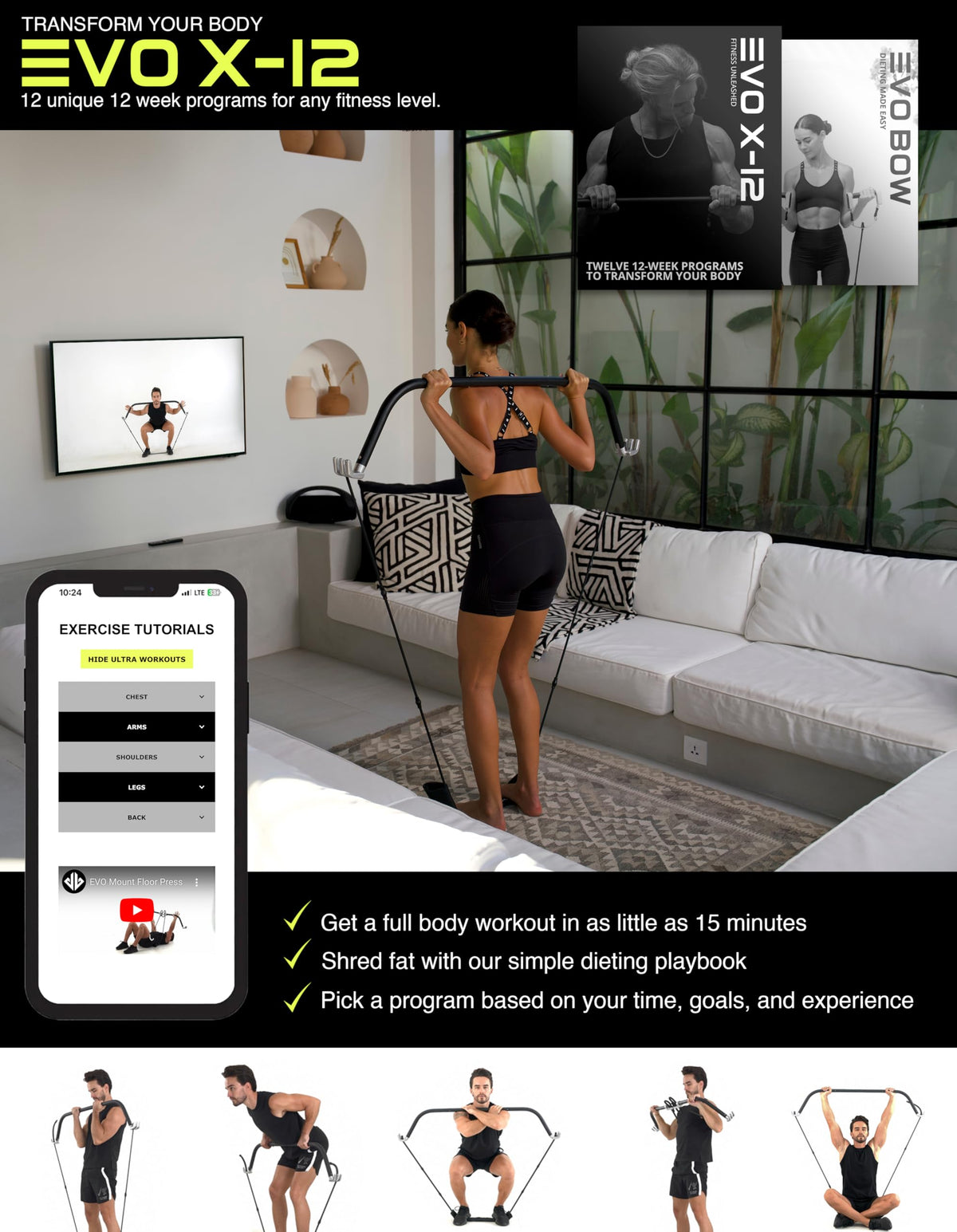 EVO Bow Ultra - Nomadix Fitness Official Imagery - 8
