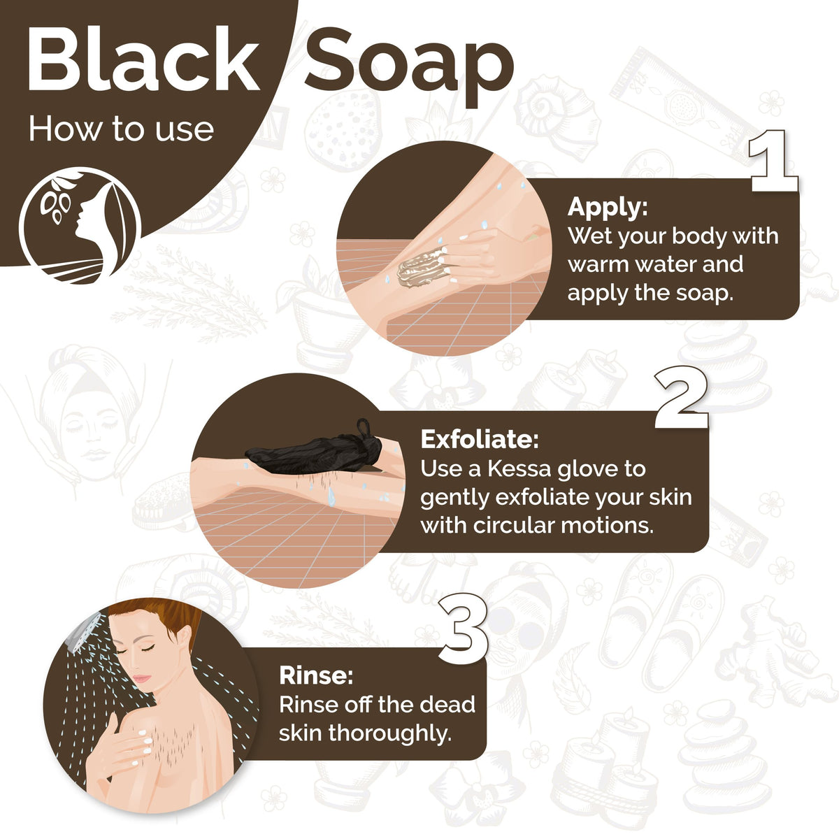 Fatima s Garden Olive Oil Black Soap - Fatima's Garden Official Imagery - 6