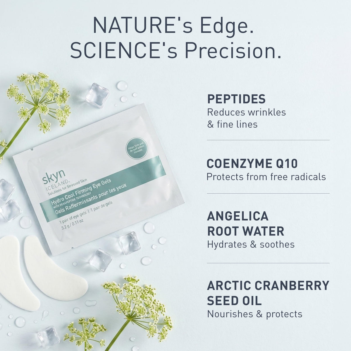 Skyn ICELAND Hydro Cool Firming Eye Patches with Peptides - skyn ICELAND Official Imagery - 5