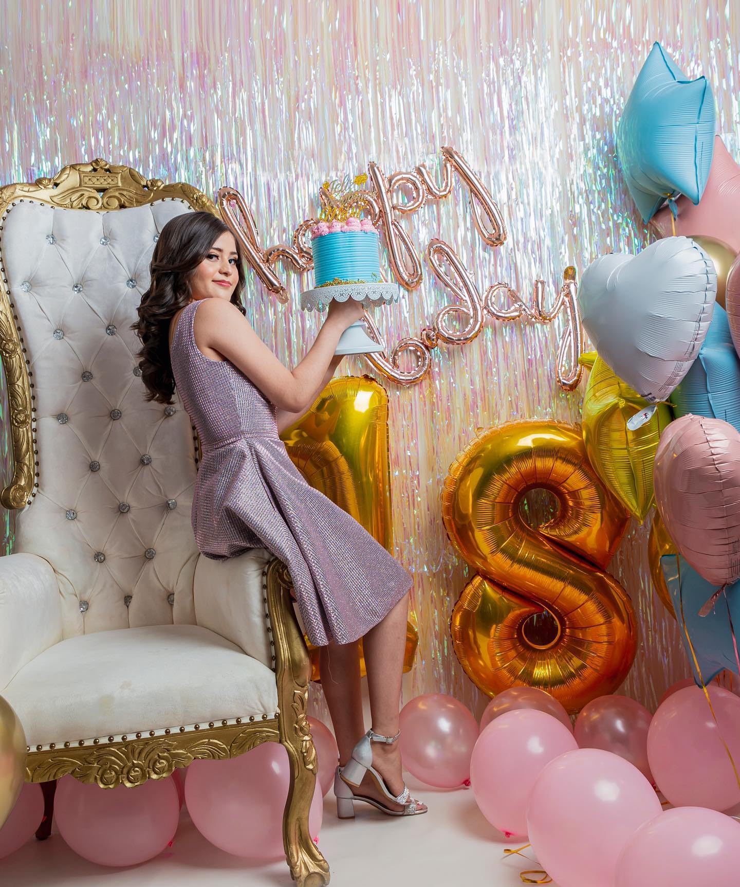 IWERP Gold 100 Balloon - Number Balloon 40 Inch, 100th Gold Birth - IWERP Official Product View 9
