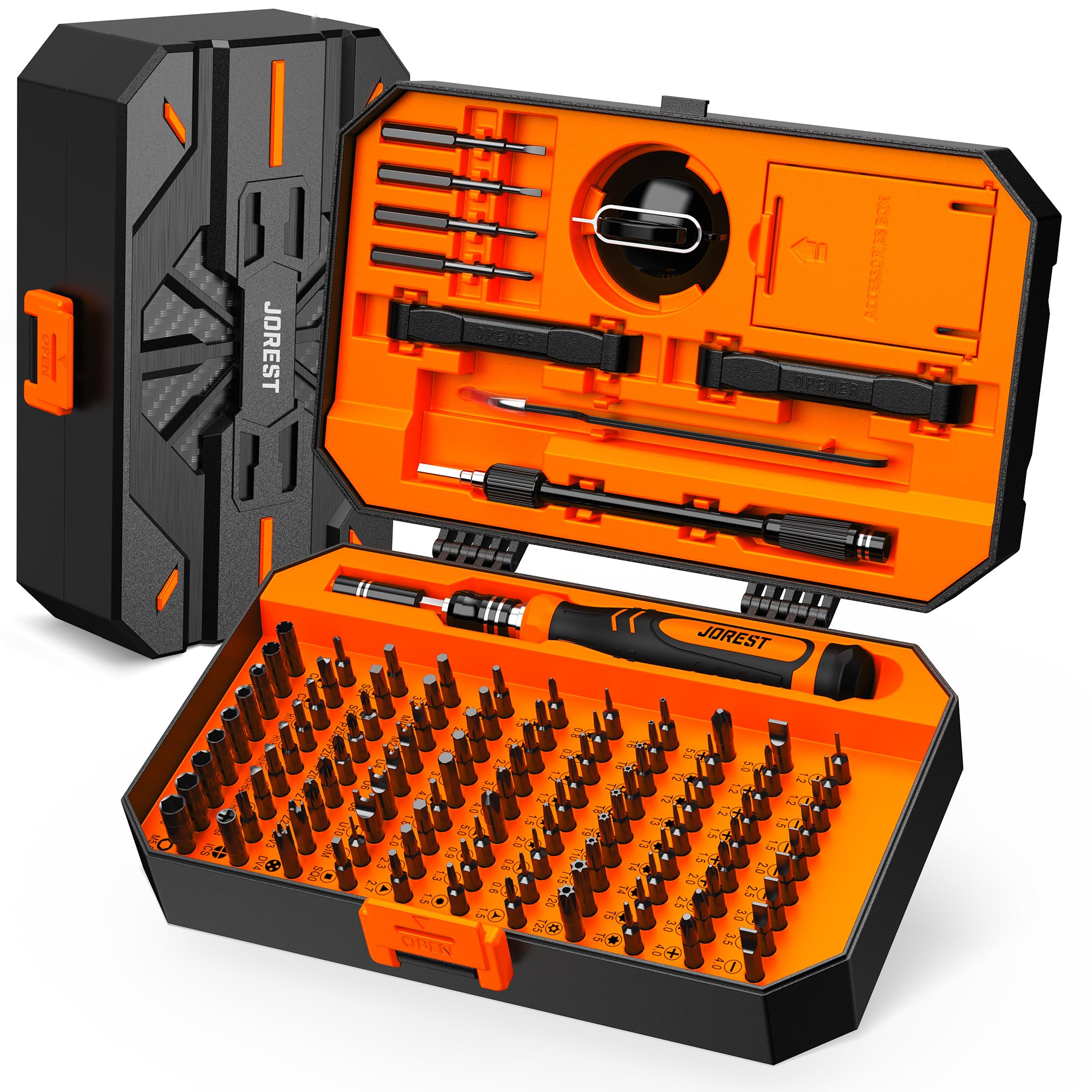 JOREST Small Precision Screwdriver Set with Torx Triwing Phillips - Jorest Official Product View 7