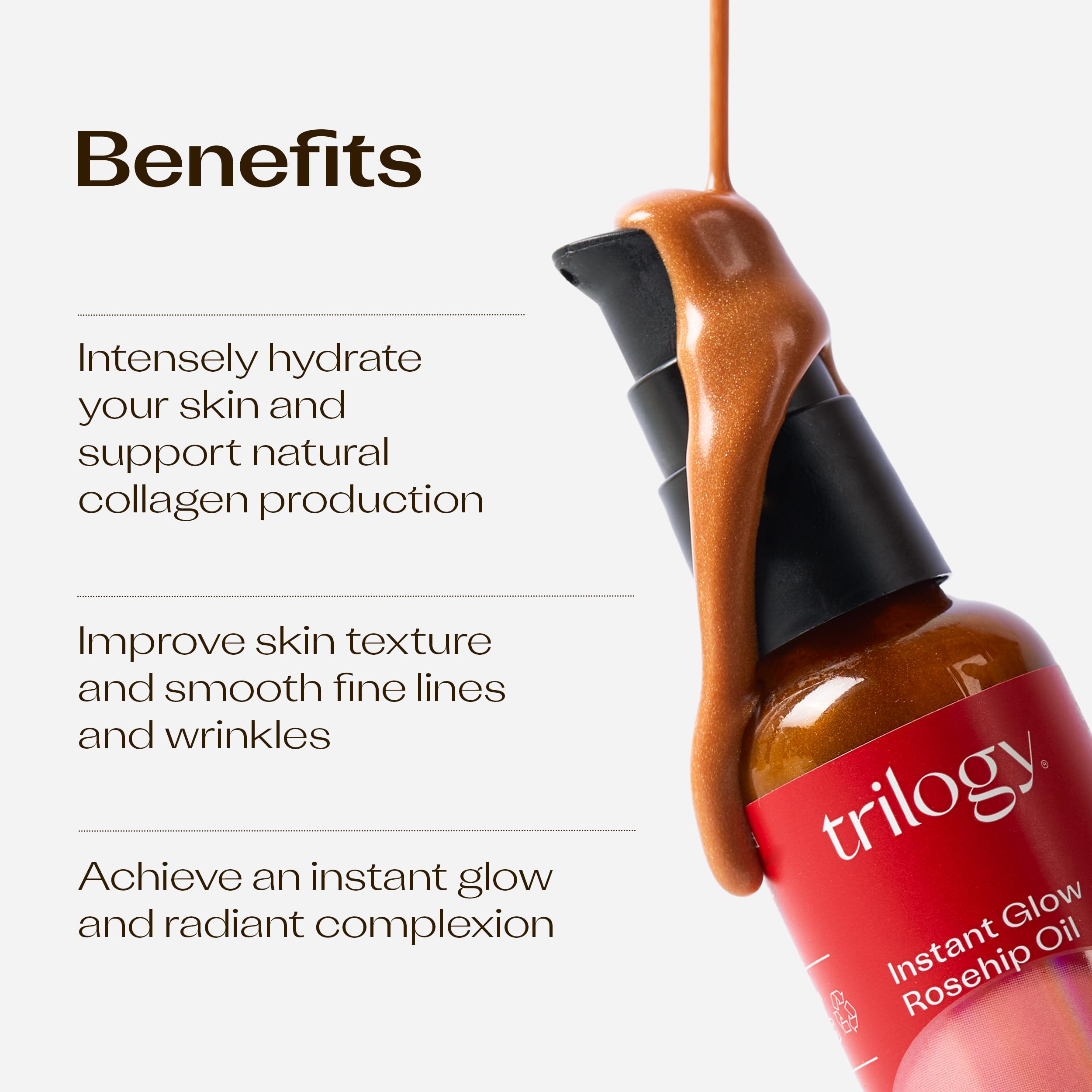 Trilogy Instant Glow Rosehip Oil with Mica & VanilleActiv2, 1 Fl Oz - Trilogy Official Product View 5