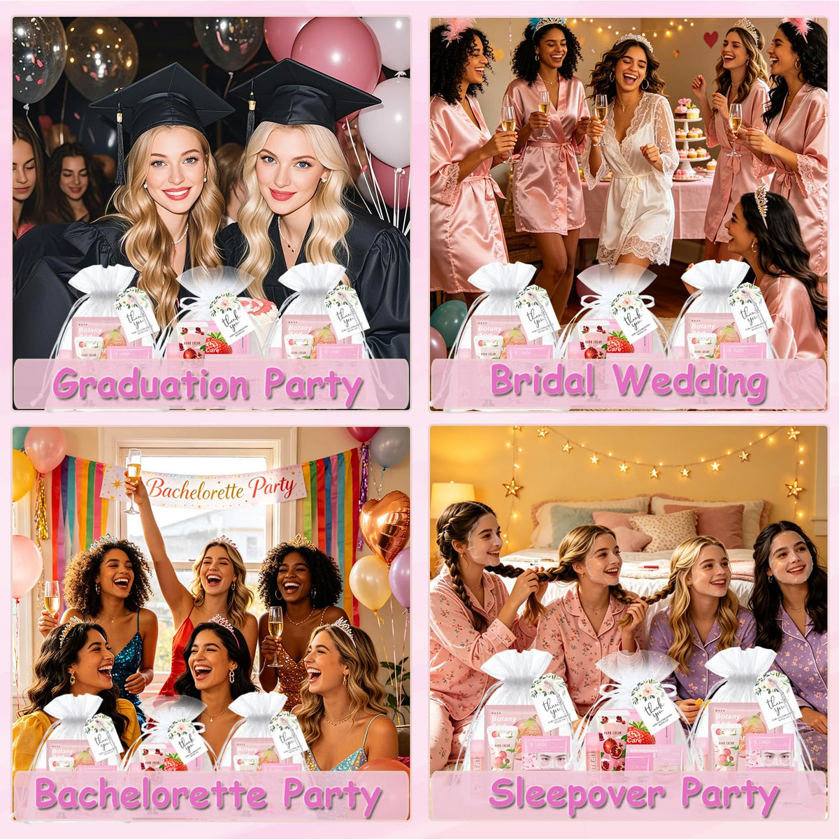 112 Pcs Spa Party Favors For Women Spa Sleepover Party - UYJ, Official Imagery - 7