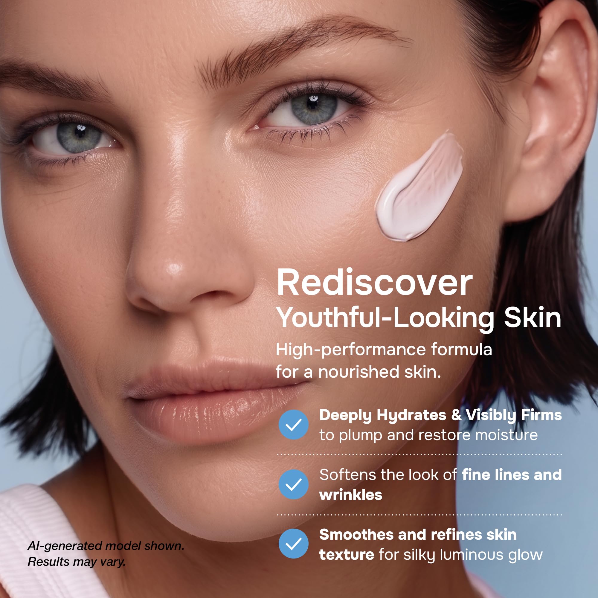 SimplyVital Face Moisturizer Retinol Collagen Hyaluronic - SimplyVital Official Product Imagery - 3