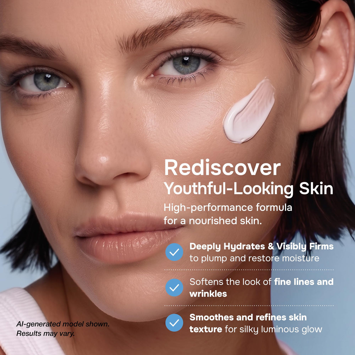 SimplyVital Face Moisturizer Retinol Collagen Hyaluronic - SimplyVital Official Product Imagery - 3