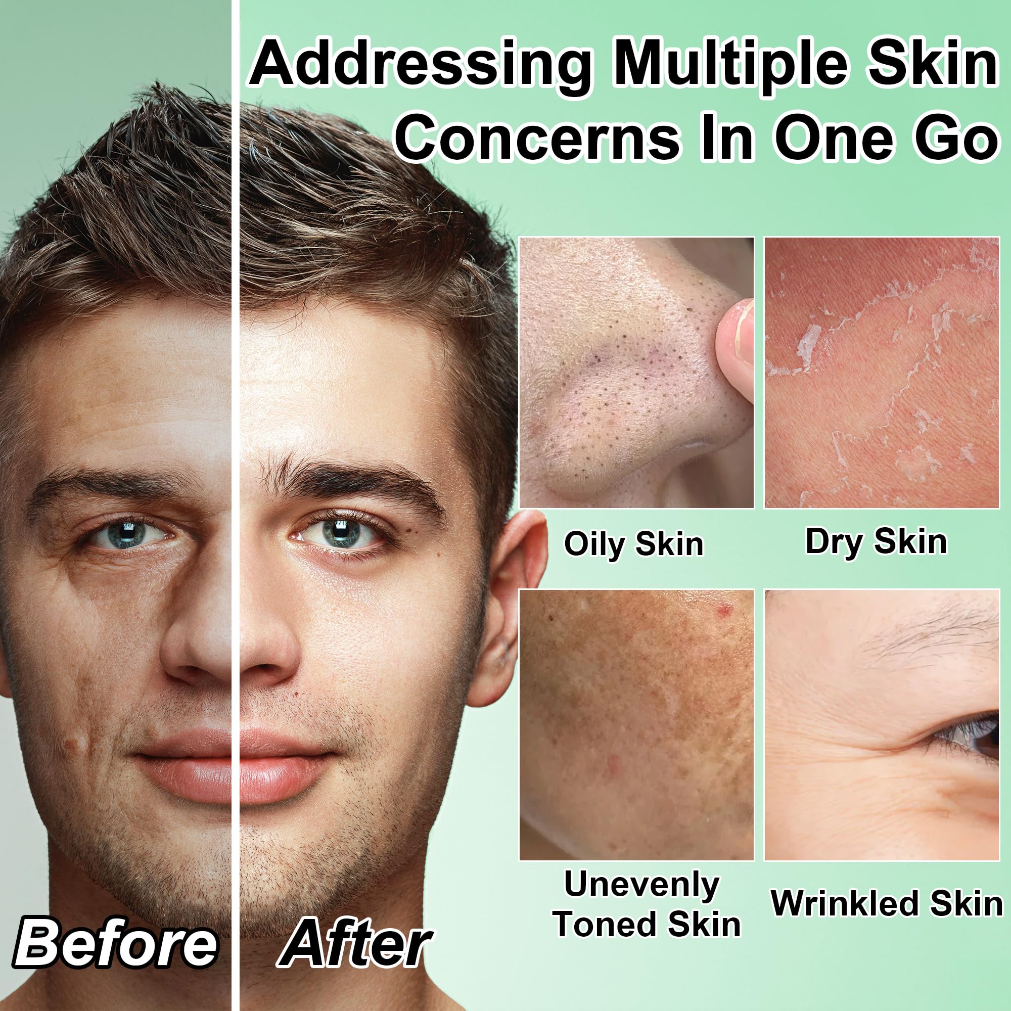 Gifts for Men,Skin Care for Men,Hydrating &amp; Moisturizing - GOWLAVER