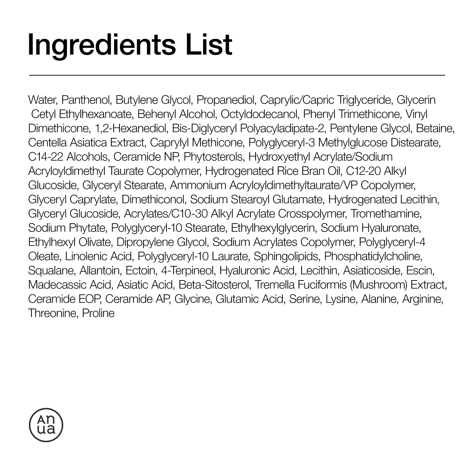 ANUA 3 Ceramide Panthenol Moisture Barrier Cream, 3.38 fl oz - ANUA Official Product View 8