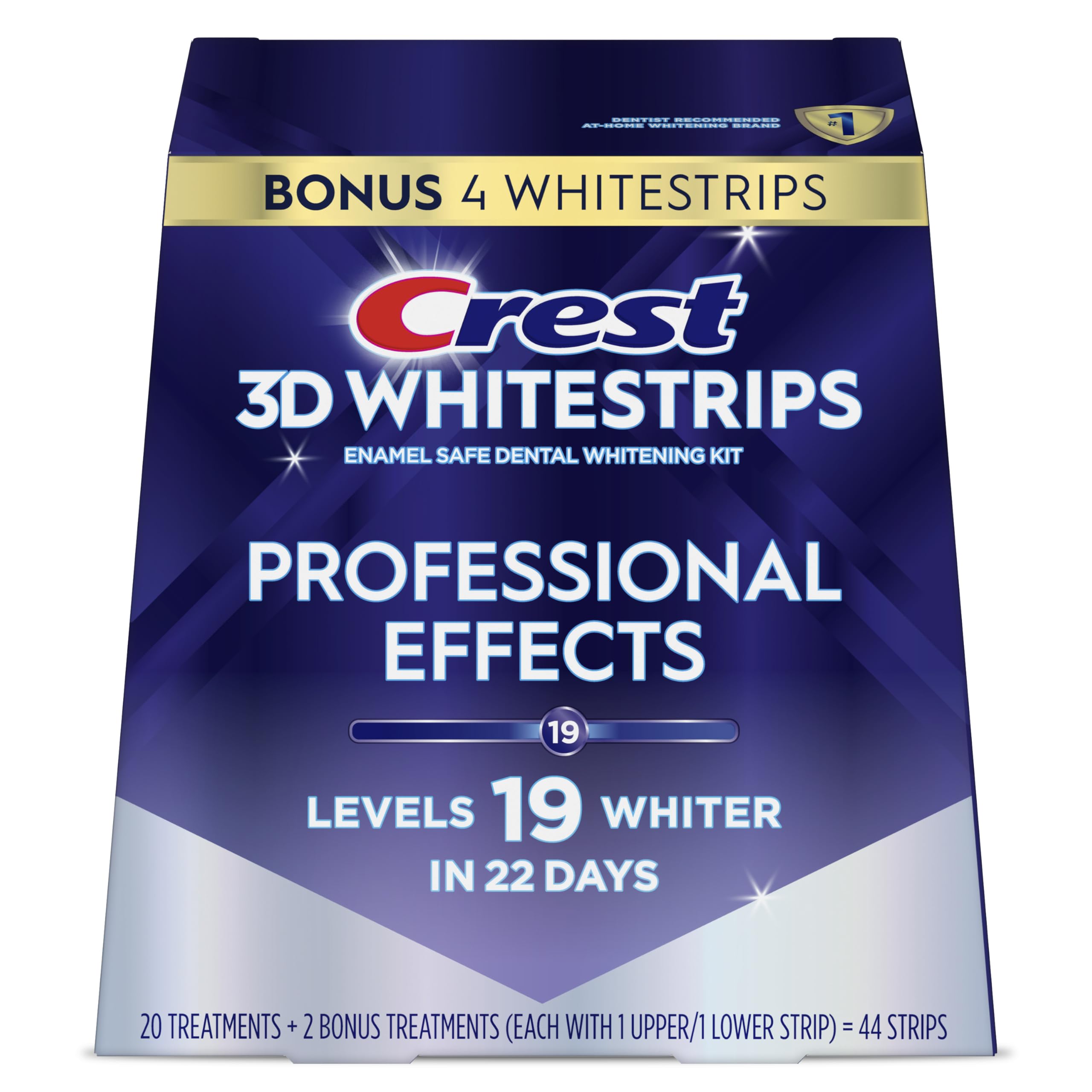 Crest Teeth Whitening Strips, Crest 3D Whitestrips Professiona... - Crest Official Product View 10
