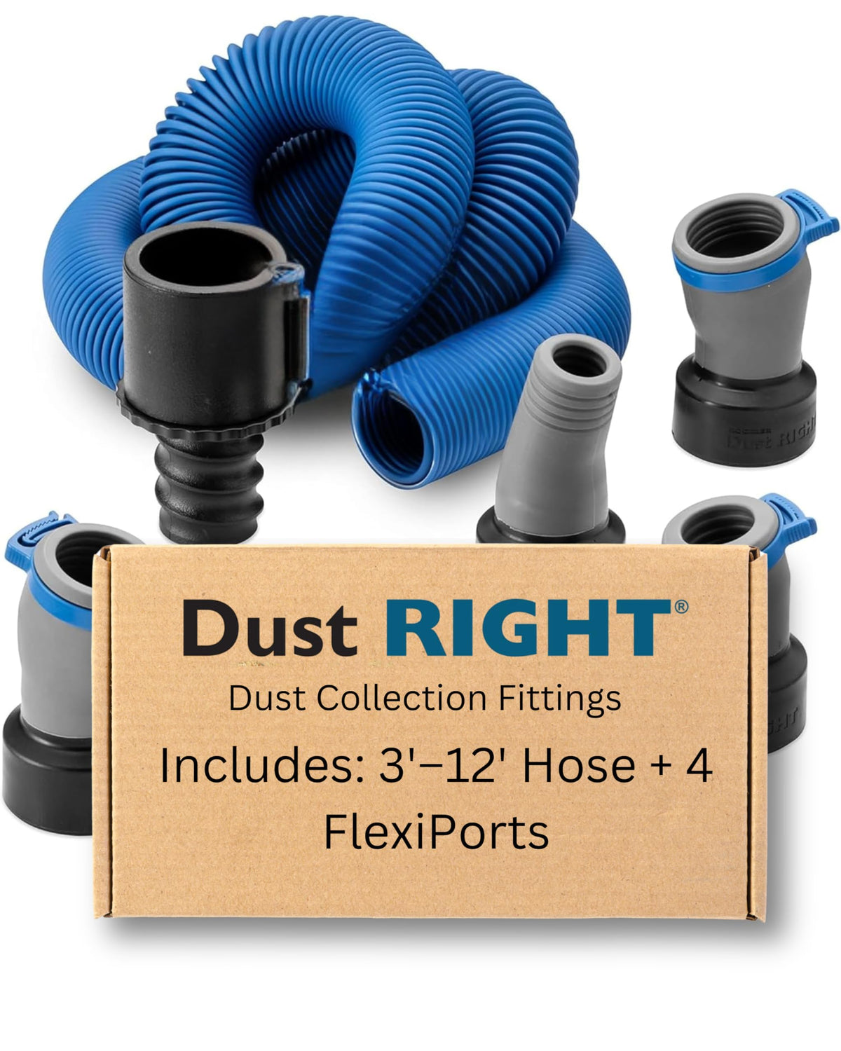 Rockler Dust Right FlexiPort Expandable Power Tool Hose Kit - ROCKLER Official Imagery - 2