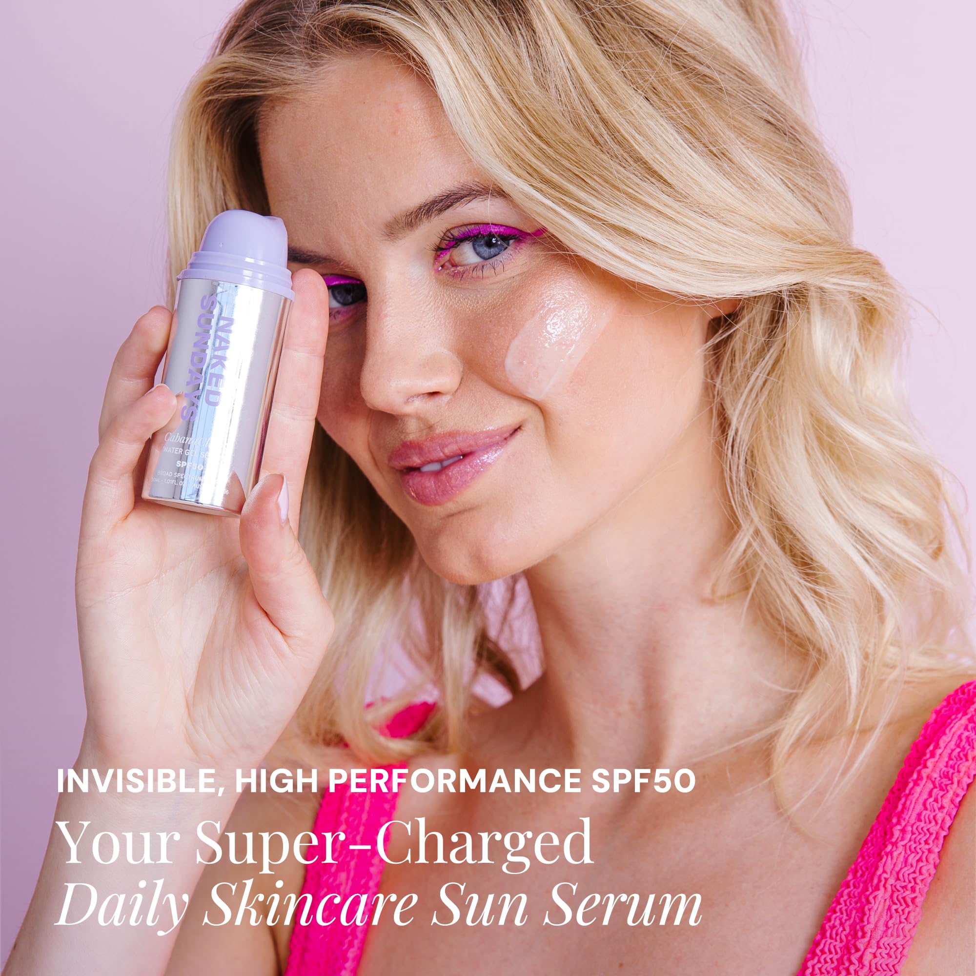 Naked Sundays CabanaClear SPF 50 Water Gel Sunscreen Serum - Naked Sundays Official Imagery - 7