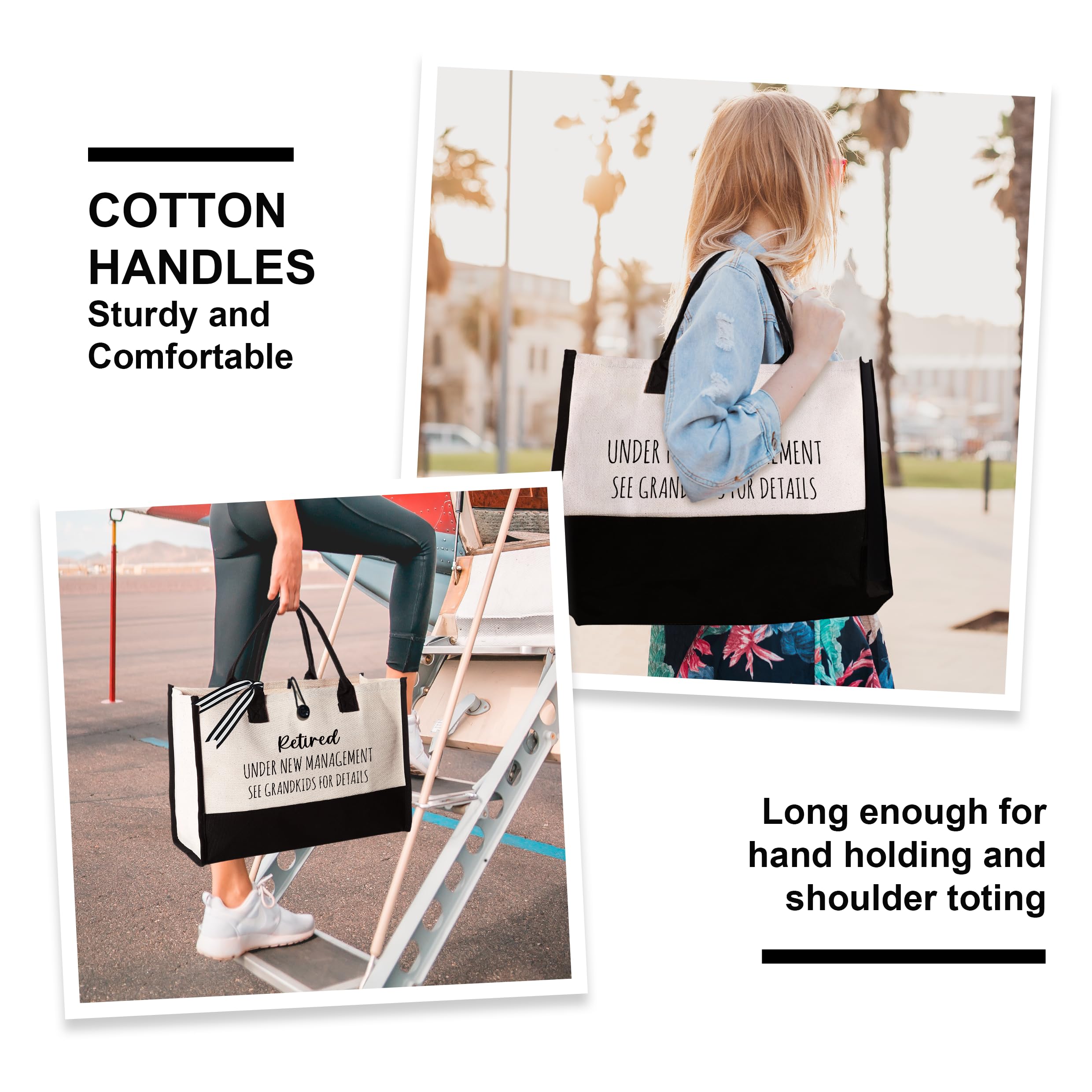 Retirement Gift for Women – Canvas Tote Bag