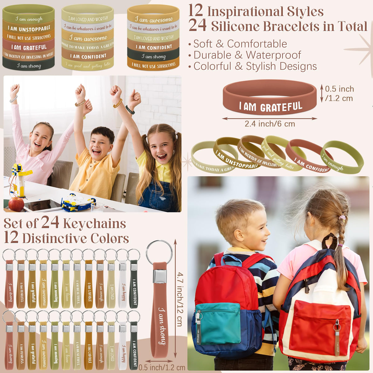 Aodaer 170 Pieces Positive Affirmation Gifts Set - Aodaer Official Imagery - 6