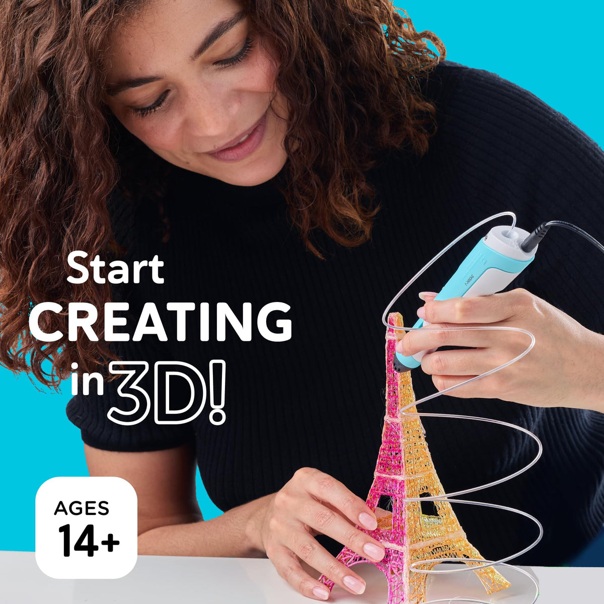 SCRIB3D P1 3D Printing Pen with Display - SCRIB3D Official Imagery - 3