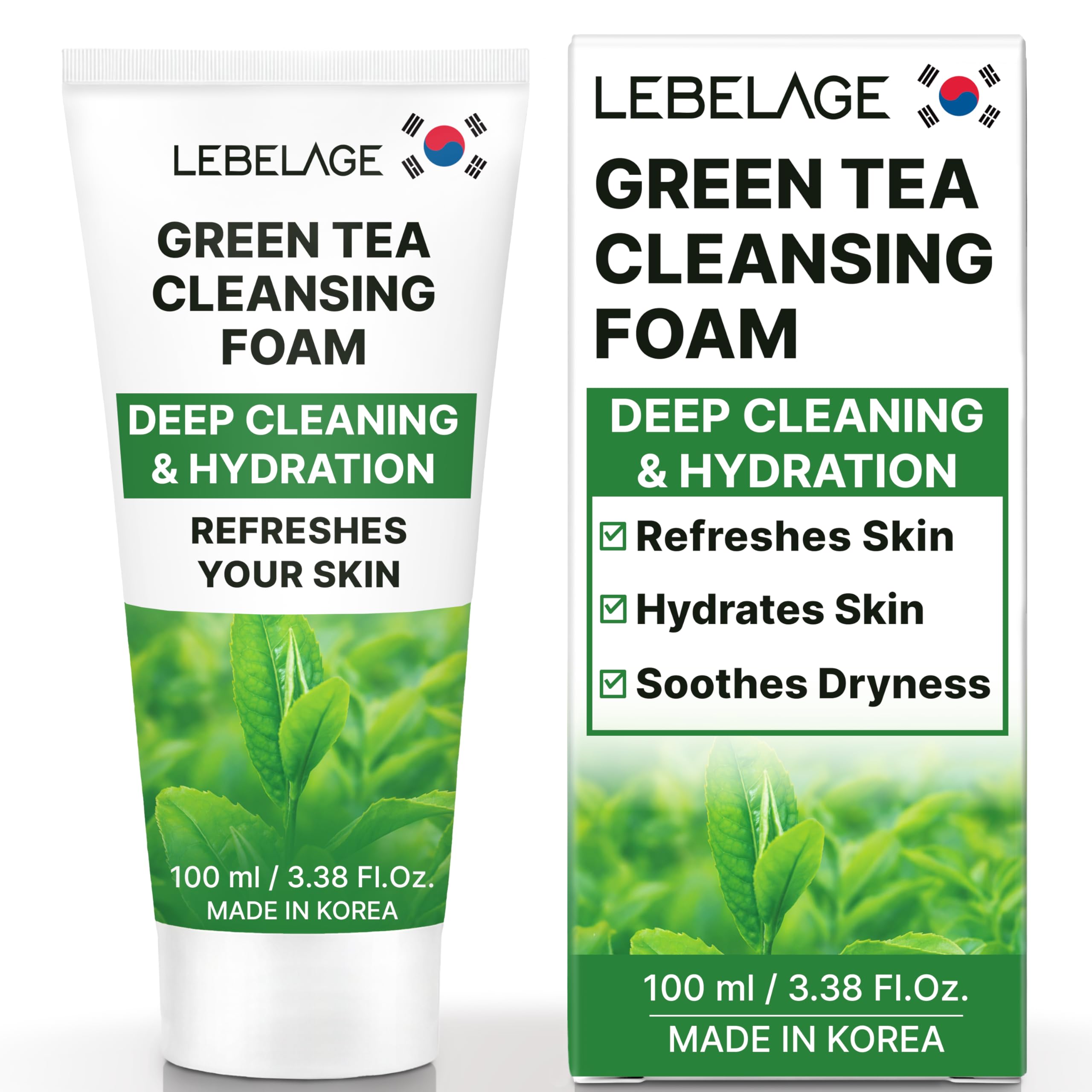 LEBELAGE Korean Snail Facial Cleanser 3.38 oz - LEBELAGE