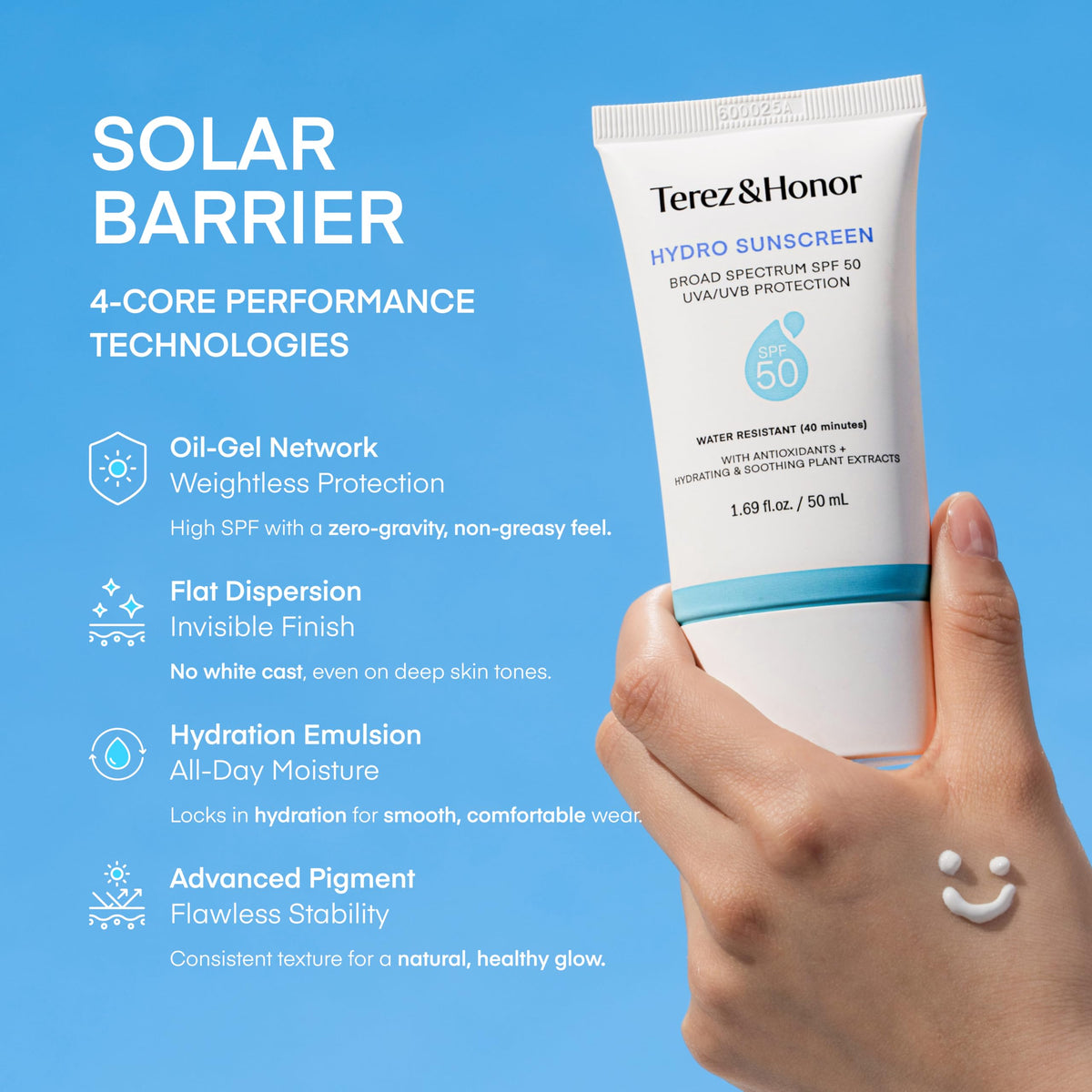 Terez Honor Sunscreen for Face Hydrating Face Sunscreen - TEREZ & HONOR Official Imagery - 8