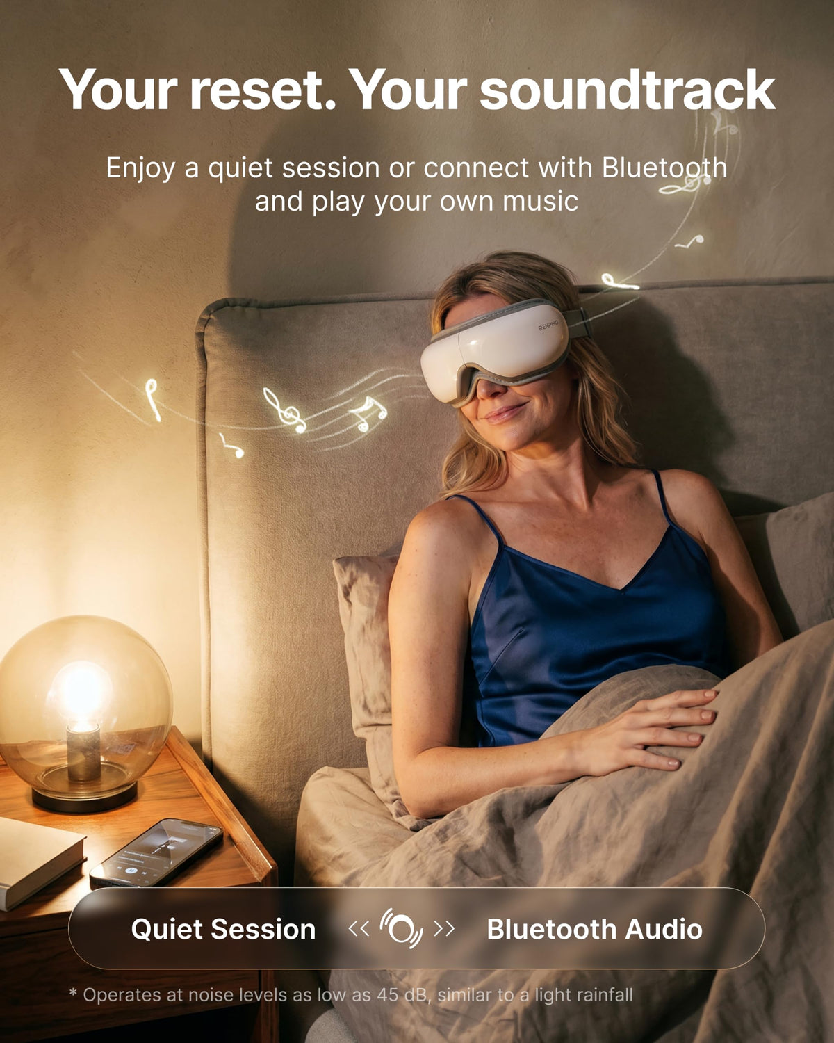 RENPHO Eyeris 1 Eye Massager with Heat Heated Massage Eye - RENPHO Official Imagery - 6