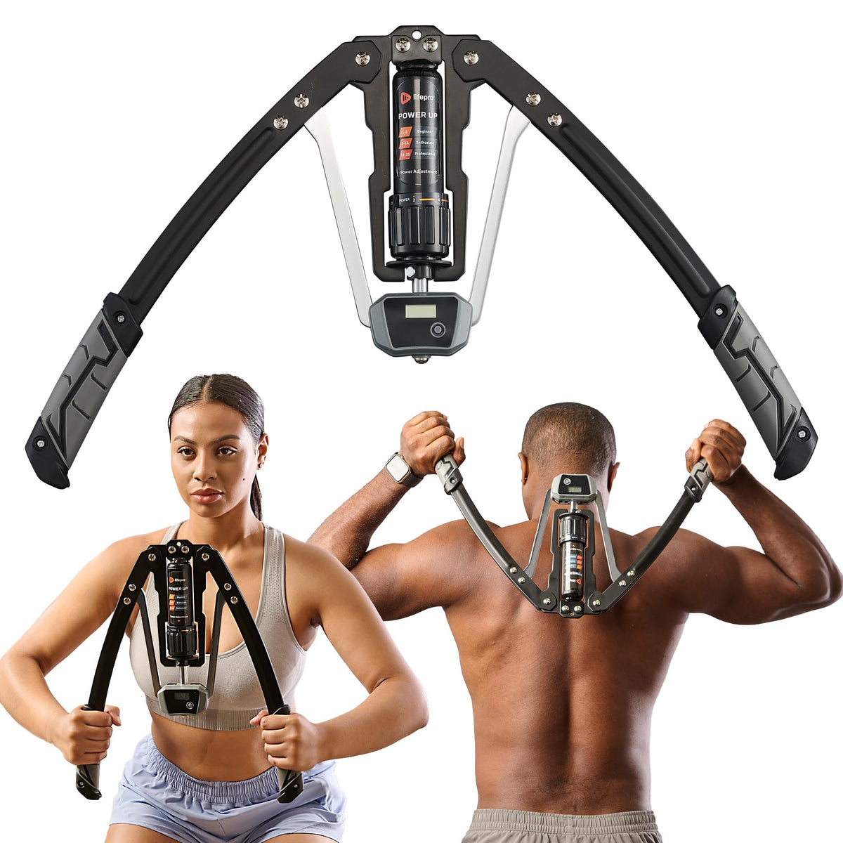 Lifepro ShredForce Twister Arm Trainer Chest Workout - Premium Selection Official Imagery - 1