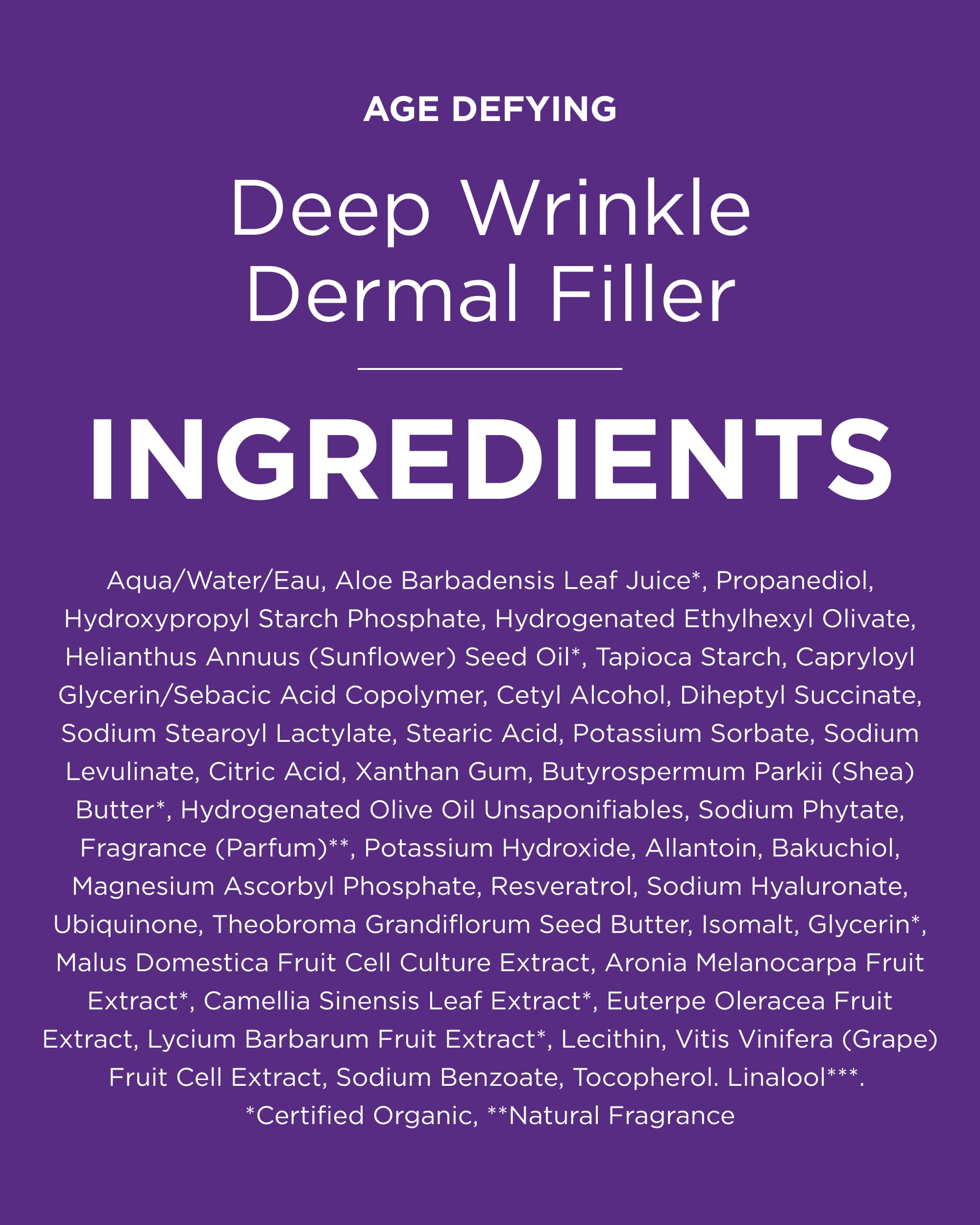 Andalou Naturals Deep Wrinkle Dermal Filler, Aloe Vera, 0.6 Fl Oz - Andalou Naturals Official Product View 10
