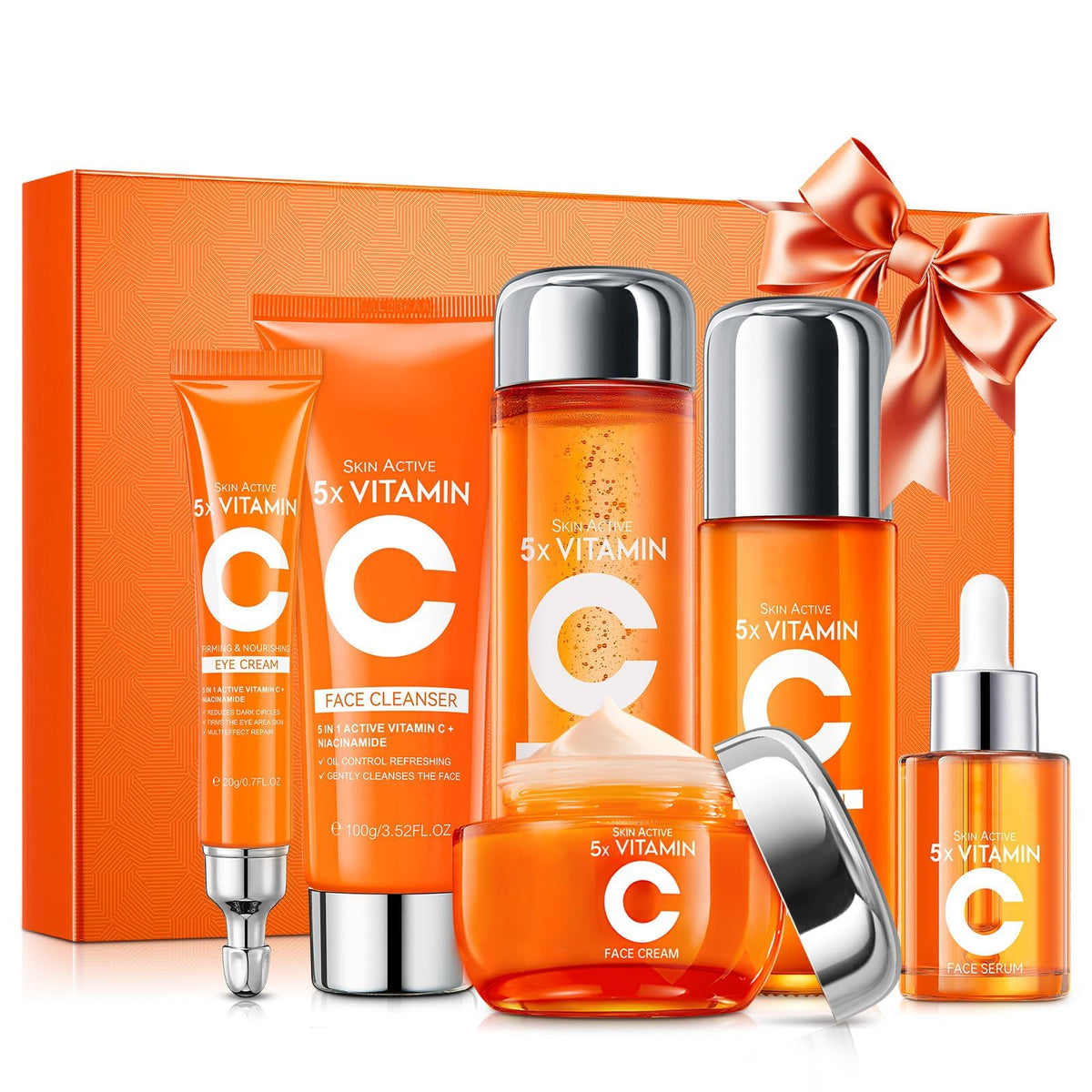 Vitamin C Skin Care Set for Women - KIUORET Official Imagery - 2