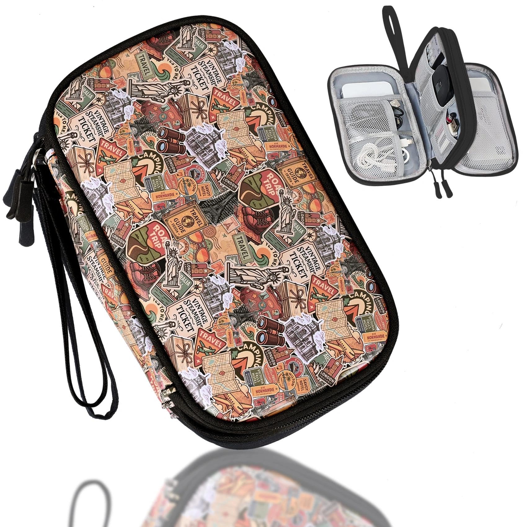 COSHAYSOO Electronics Travel Organizer Tech Bag Charging Cords Case US - View 1
