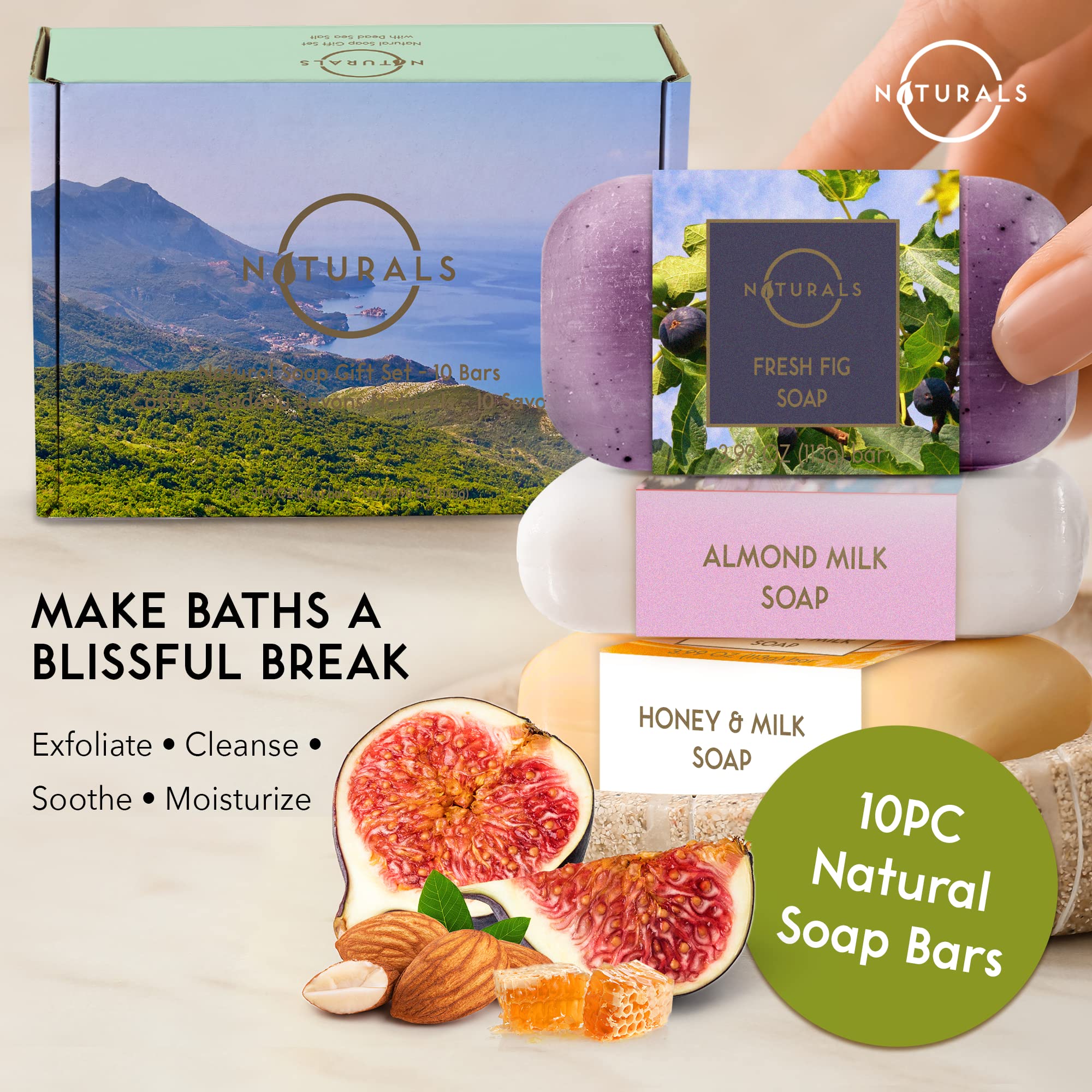 O NATURALS Natural Variety Soap Bar - Gifts - O NATURALS Official Product View 3