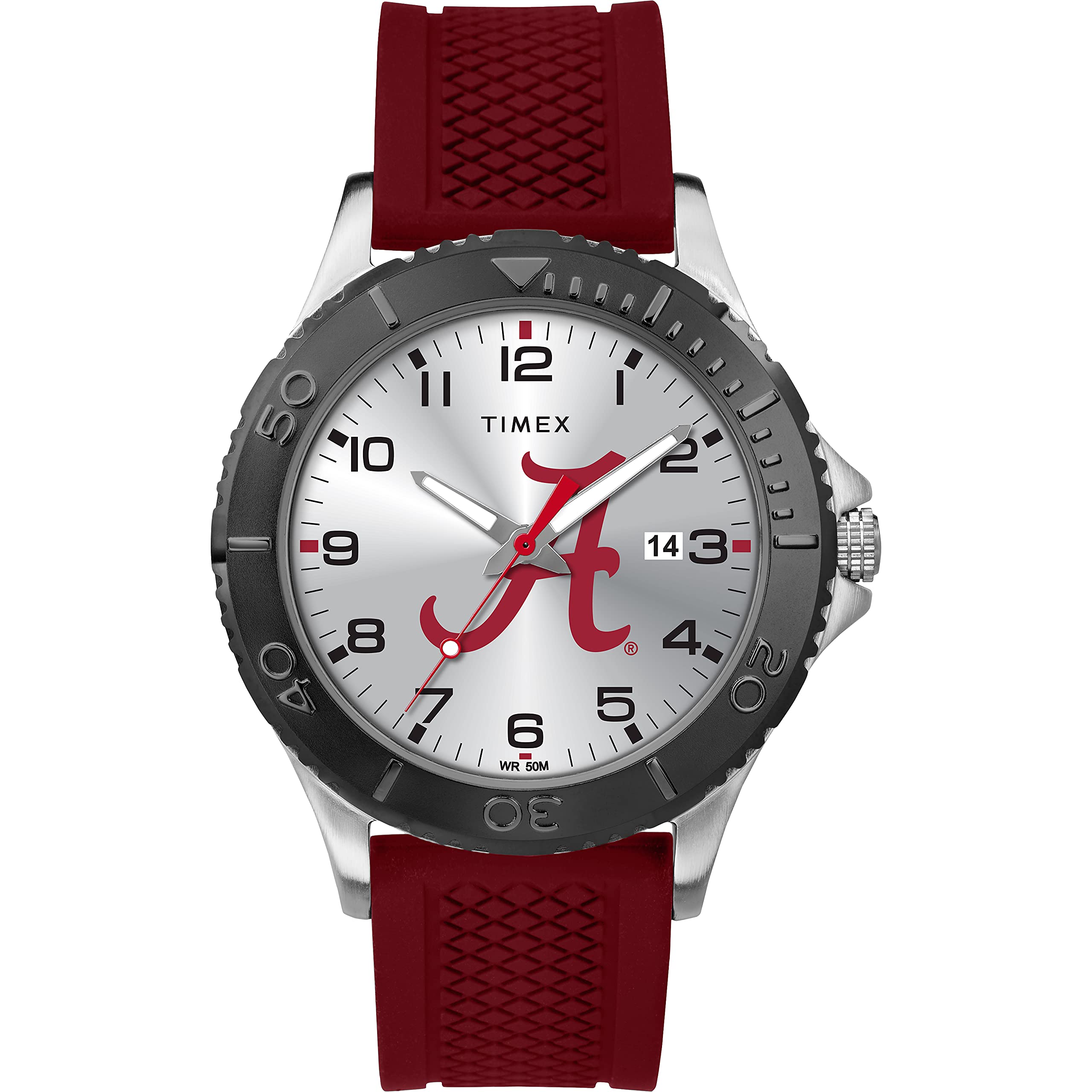 Timex Tribute Men's Collegiate Gamer 42mm Watch – Alabama - Product Imagery