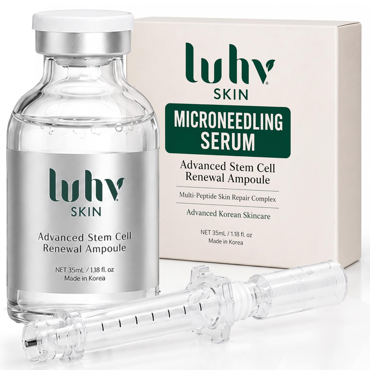 Stem Cell Serum for Face - LUHV Skin Official Imagery - 2
