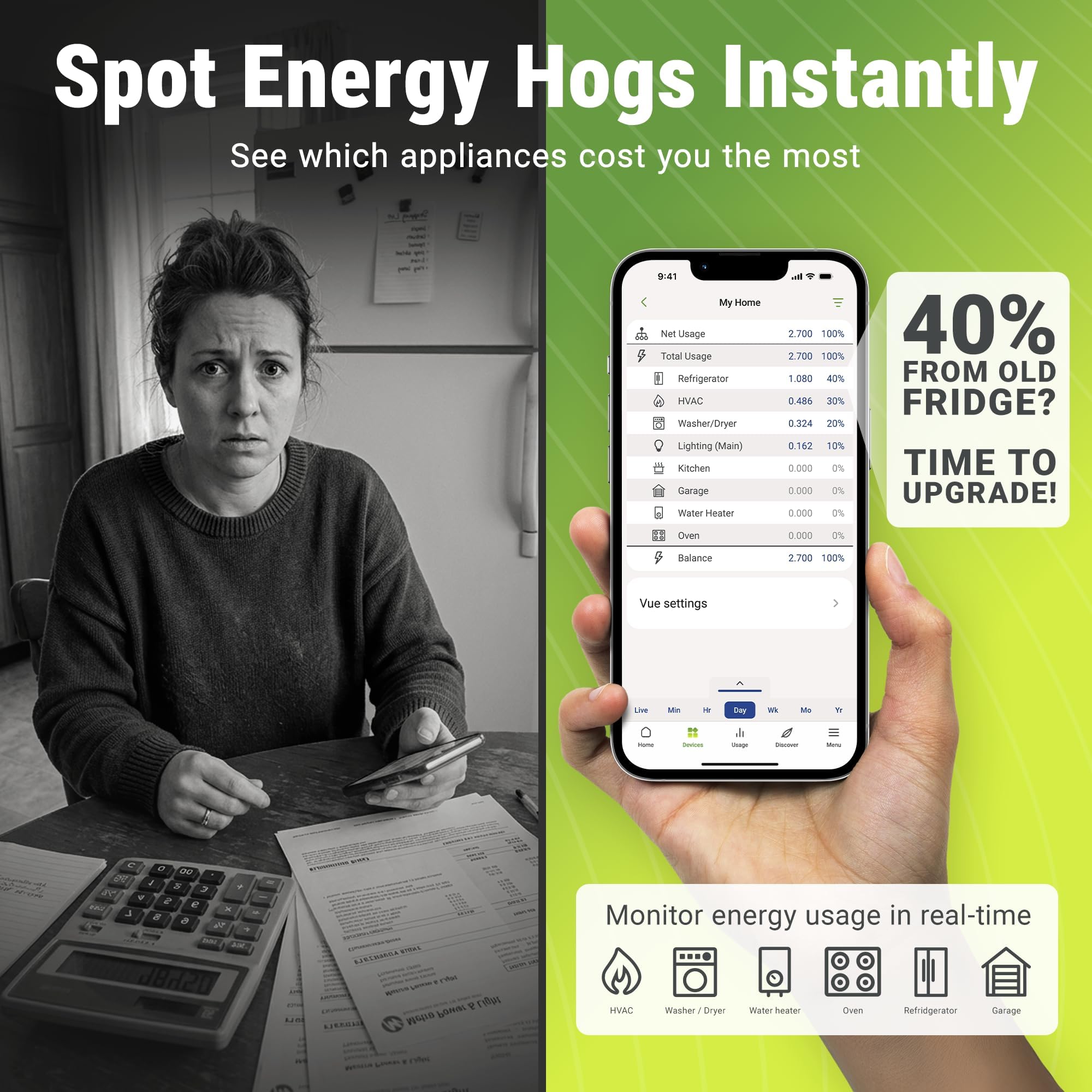 Emporia Vue 3 Home Energy Monitor - Smart Home Automation Module - EMPORIA Official Product View 2