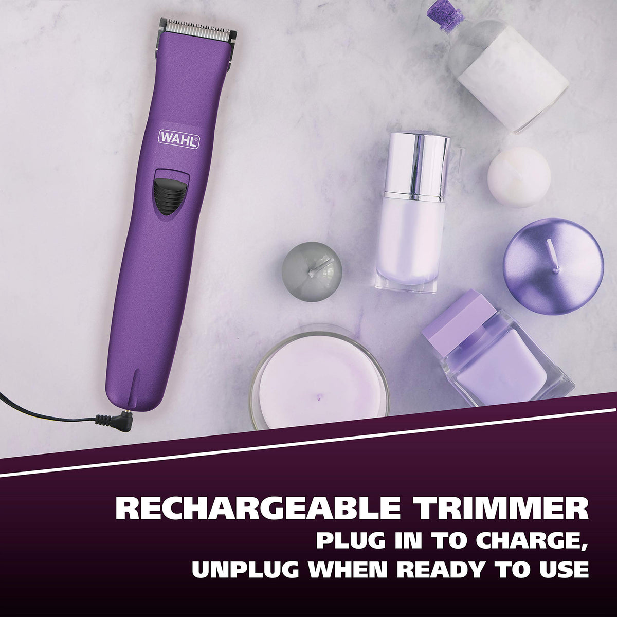 Wahl Pure Confidence Rechargeable Electric Trimmer Shaver - Wahl Official Imagery - 6
